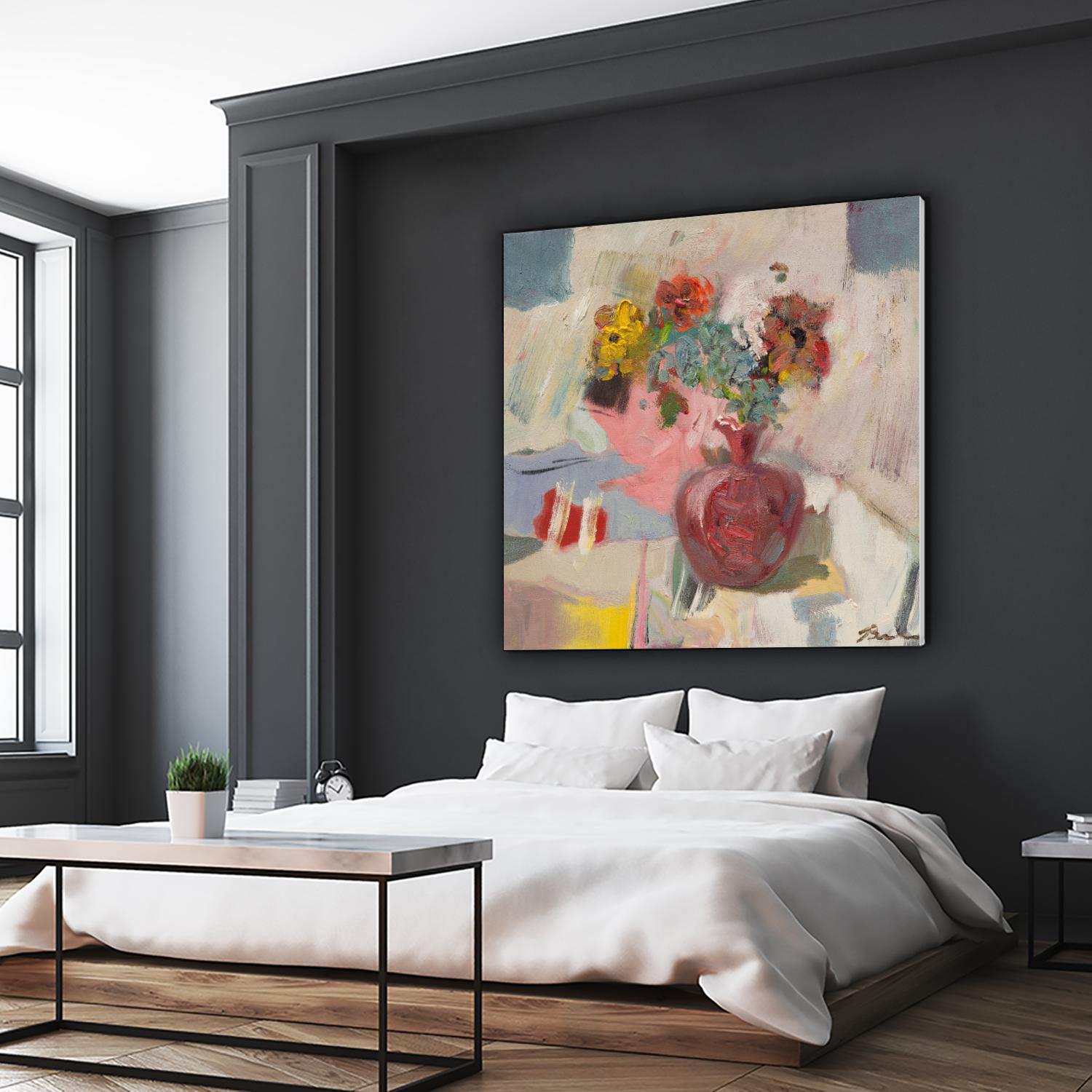 Candy Apple by Bradford Brenner on GIANT ART - pink florals