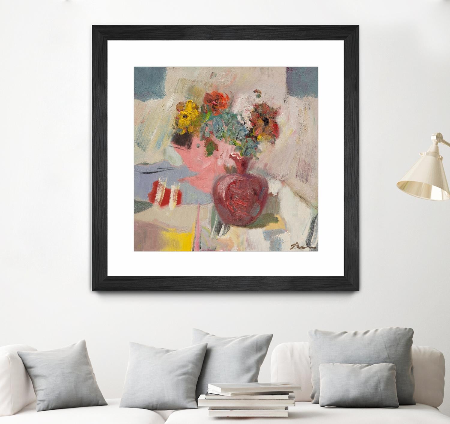 Candy Apple by Bradford Brenner on GIANT ART - pink florals