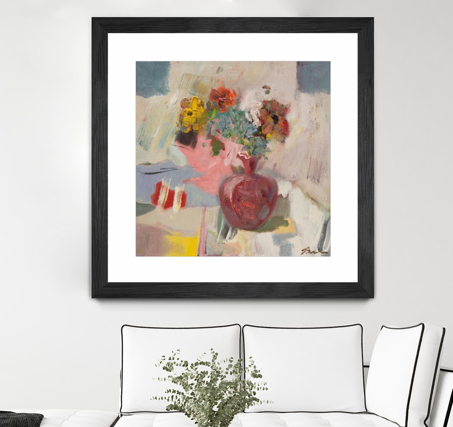 Candy Apple by Bradford Brenner on GIANT ART - pink florals