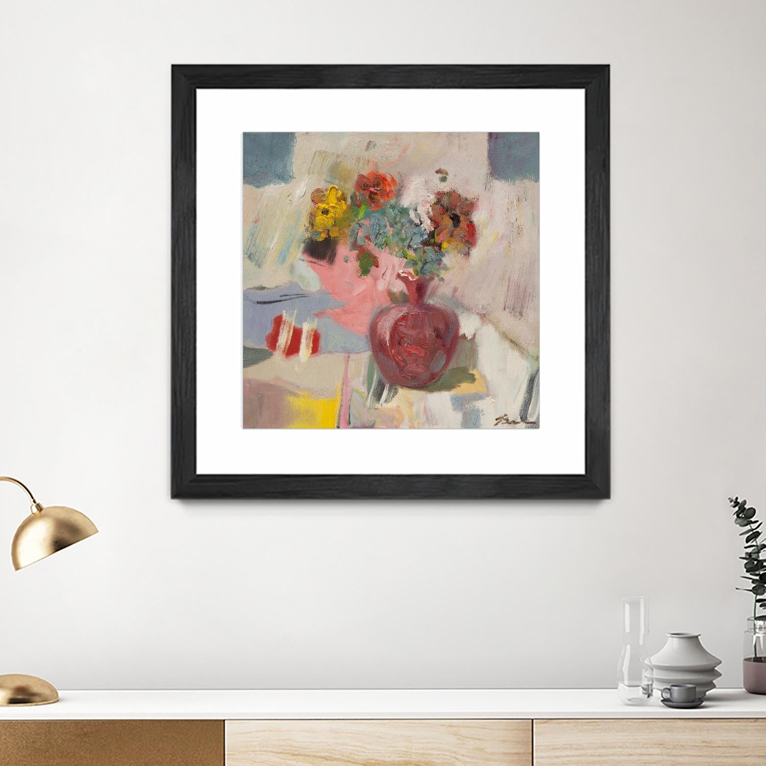 Candy Apple by Bradford Brenner on GIANT ART - pink florals