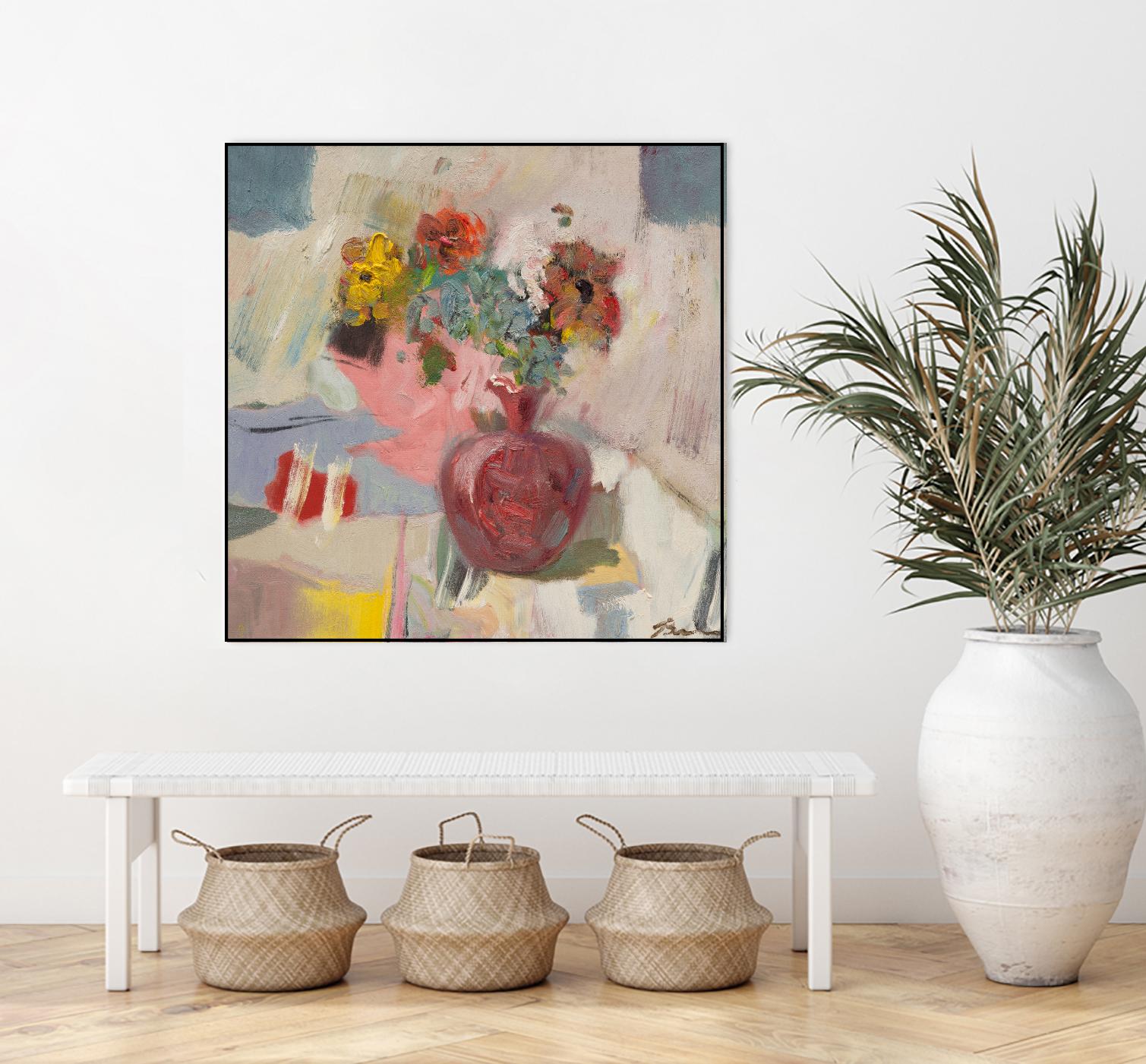 Candy Apple by Bradford Brenner on GIANT ART - pink florals