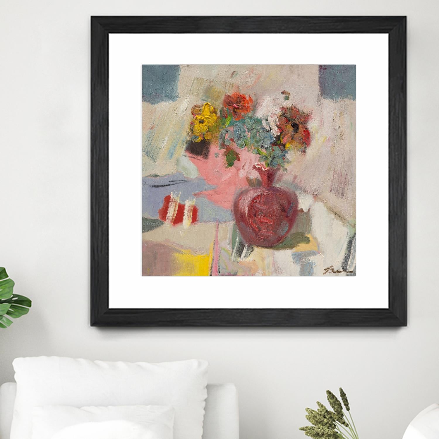 Candy Apple by Bradford Brenner on GIANT ART - pink florals