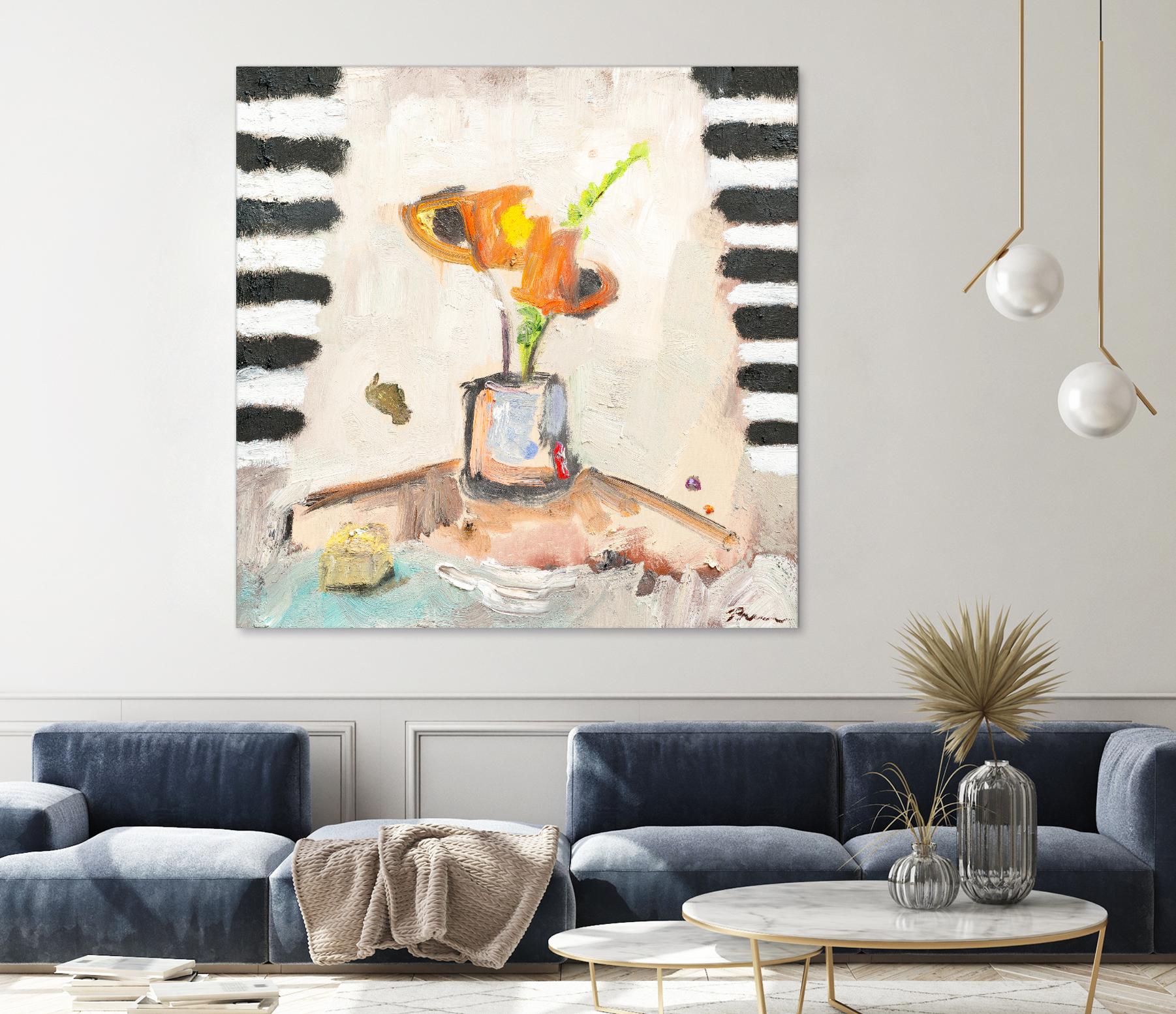 Check Mate by Bradford Brenner on GIANT ART - neutrals floral & still life