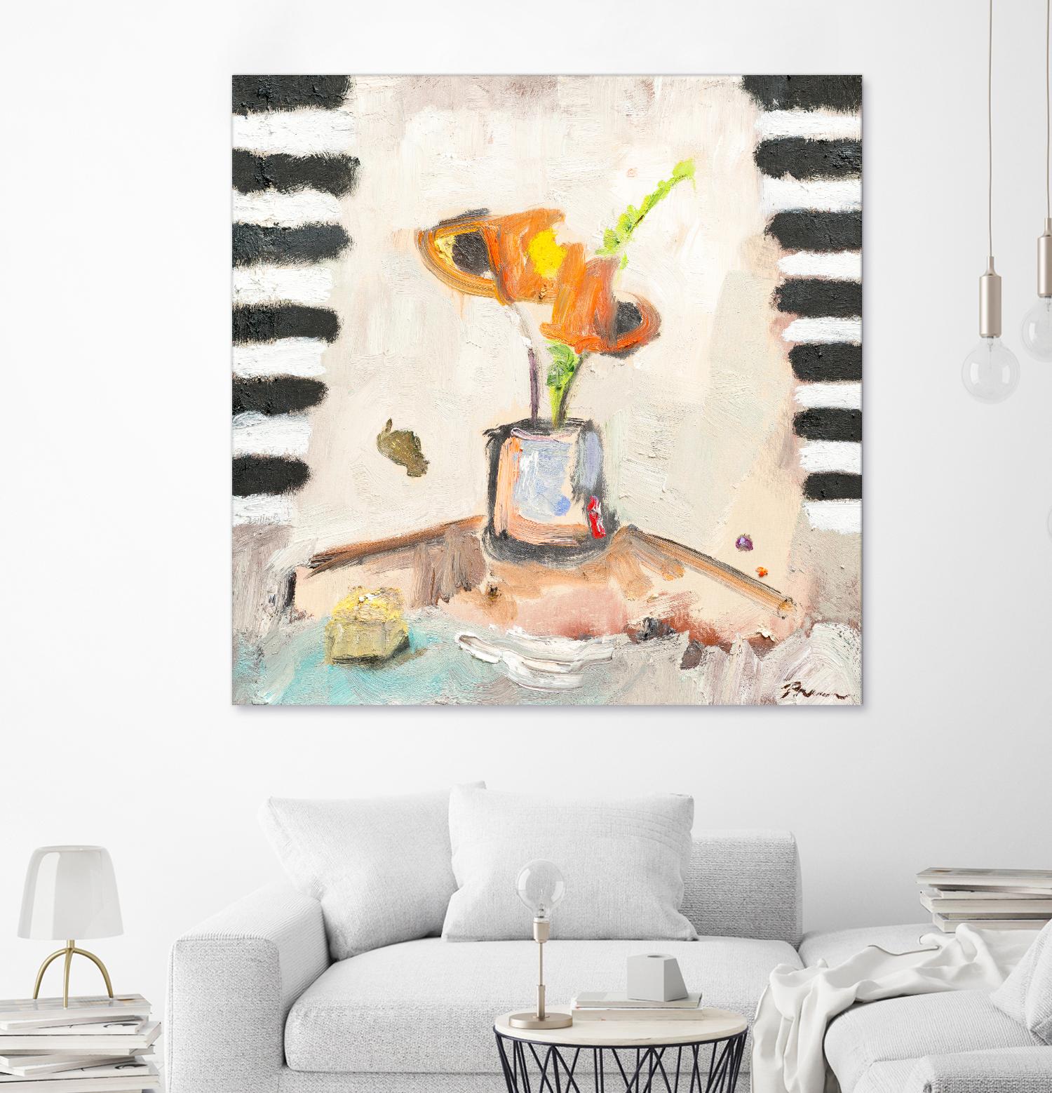 Check Mate by Bradford Brenner on GIANT ART - neutrals floral & still life