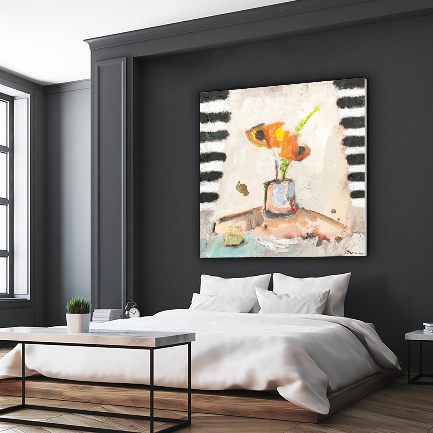 Check Mate by Bradford Brenner on GIANT ART - neutrals floral & still life