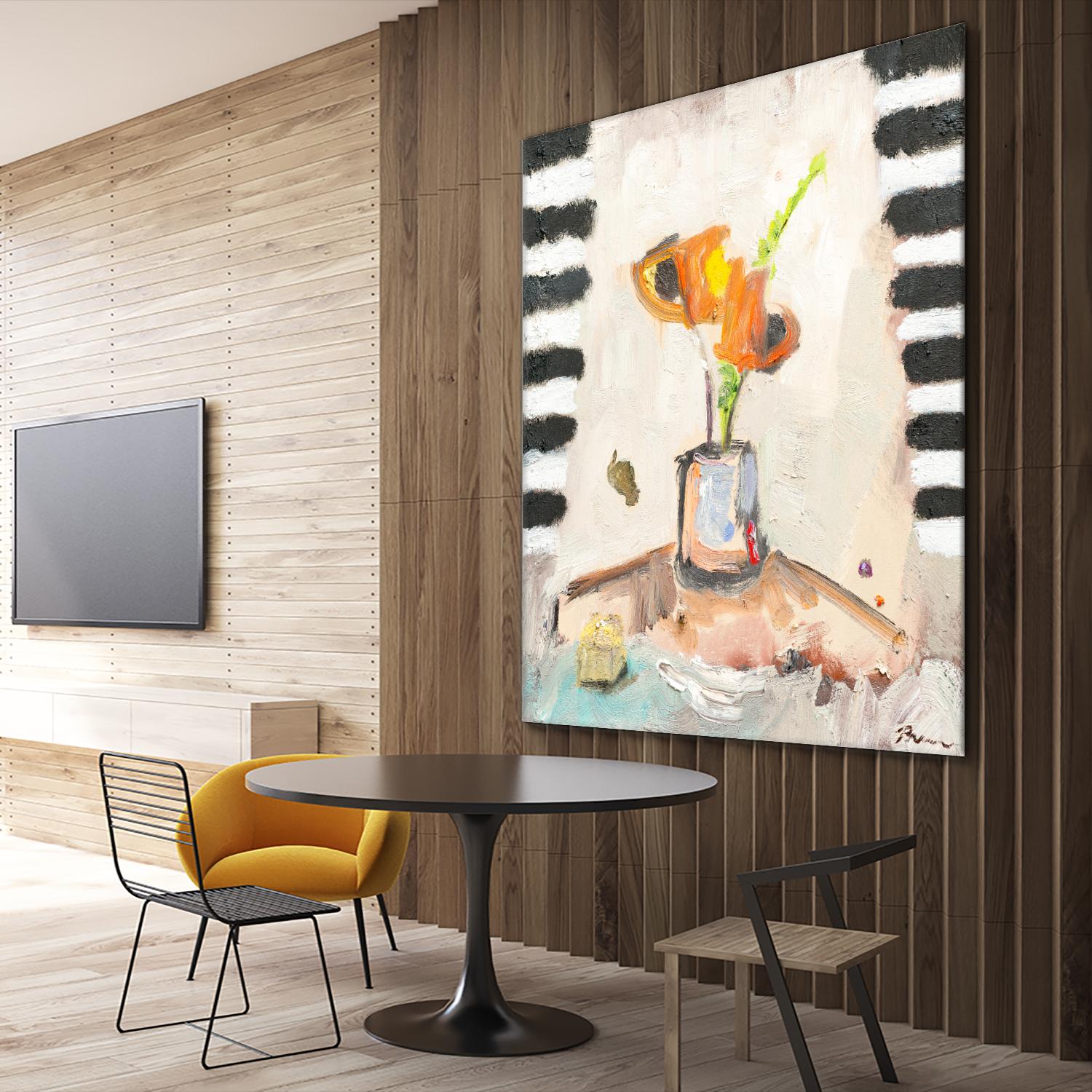 Check Mate by Bradford Brenner on GIANT ART - neutrals floral & still life