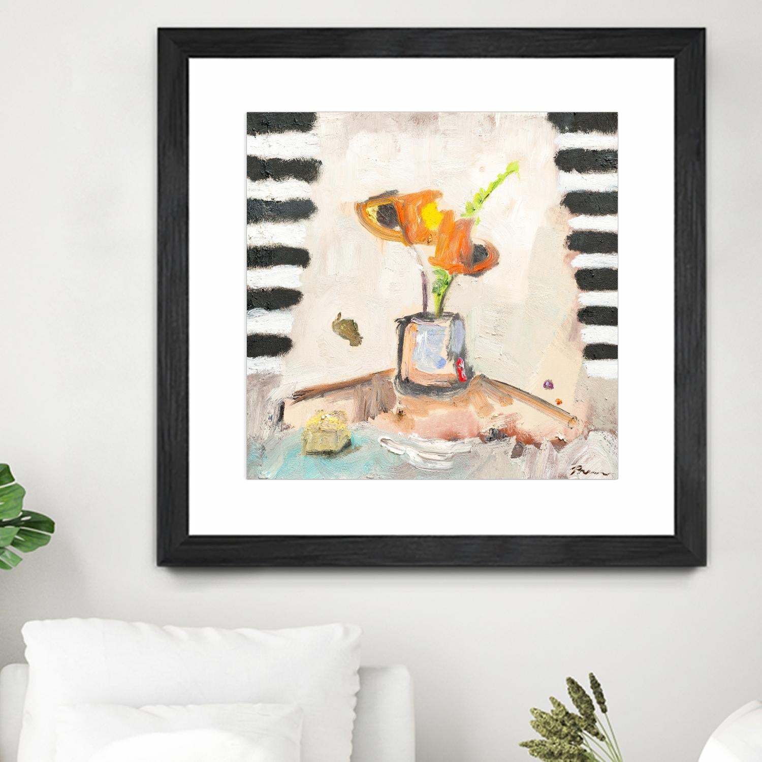 Check Mate by Bradford Brenner on GIANT ART - neutrals floral & still life