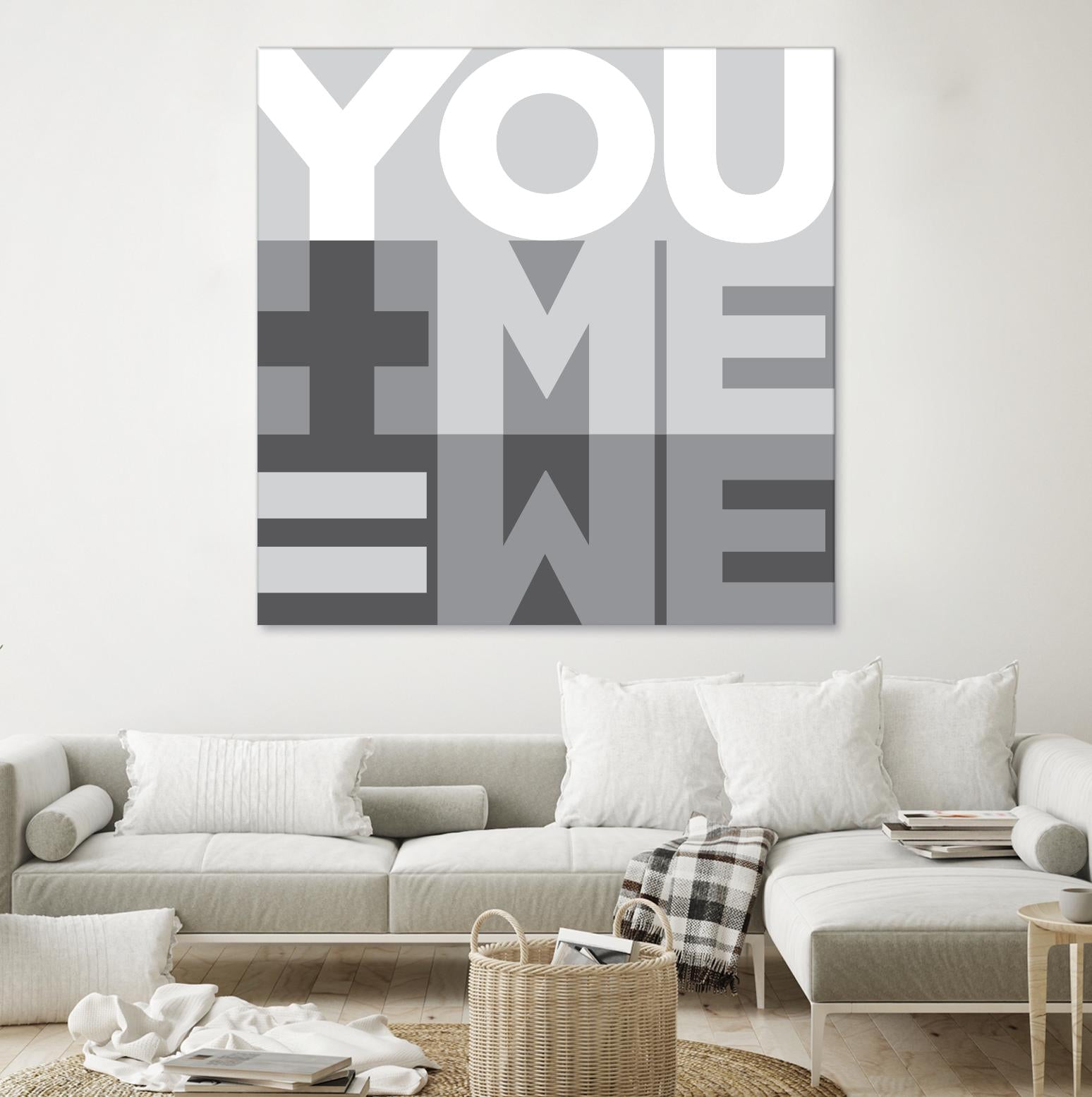 You Me We I by Parker Jones on GIANT ART - white contemporary