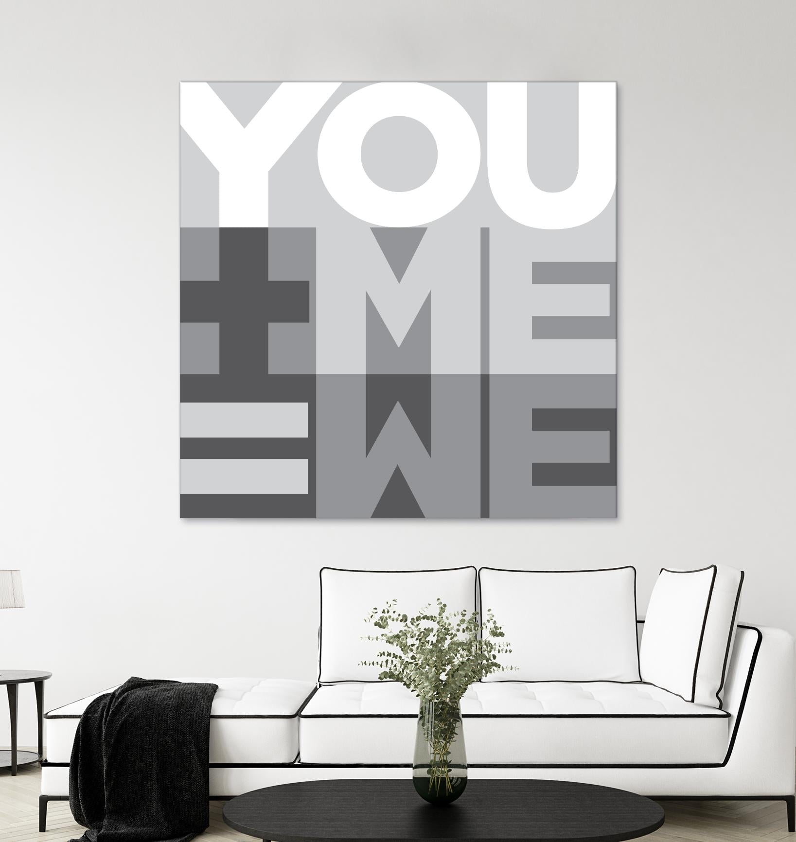 You Me We I by Parker Jones on GIANT ART - white contemporary