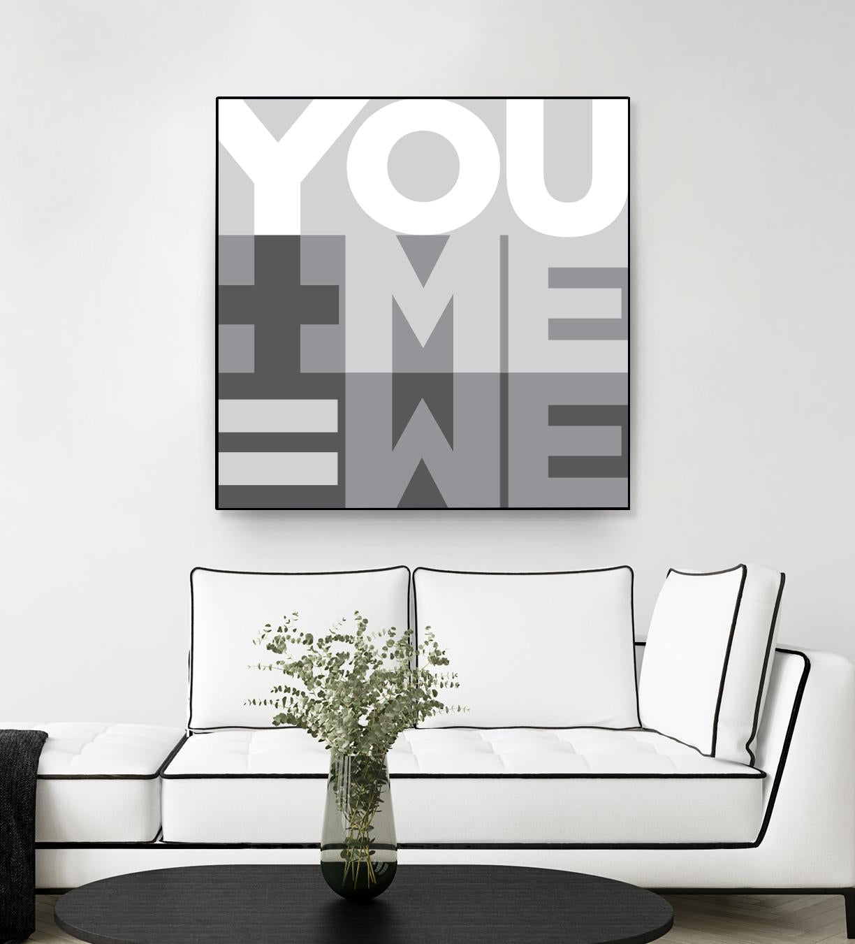 You Me We I by Parker Jones on GIANT ART - white contemporary
