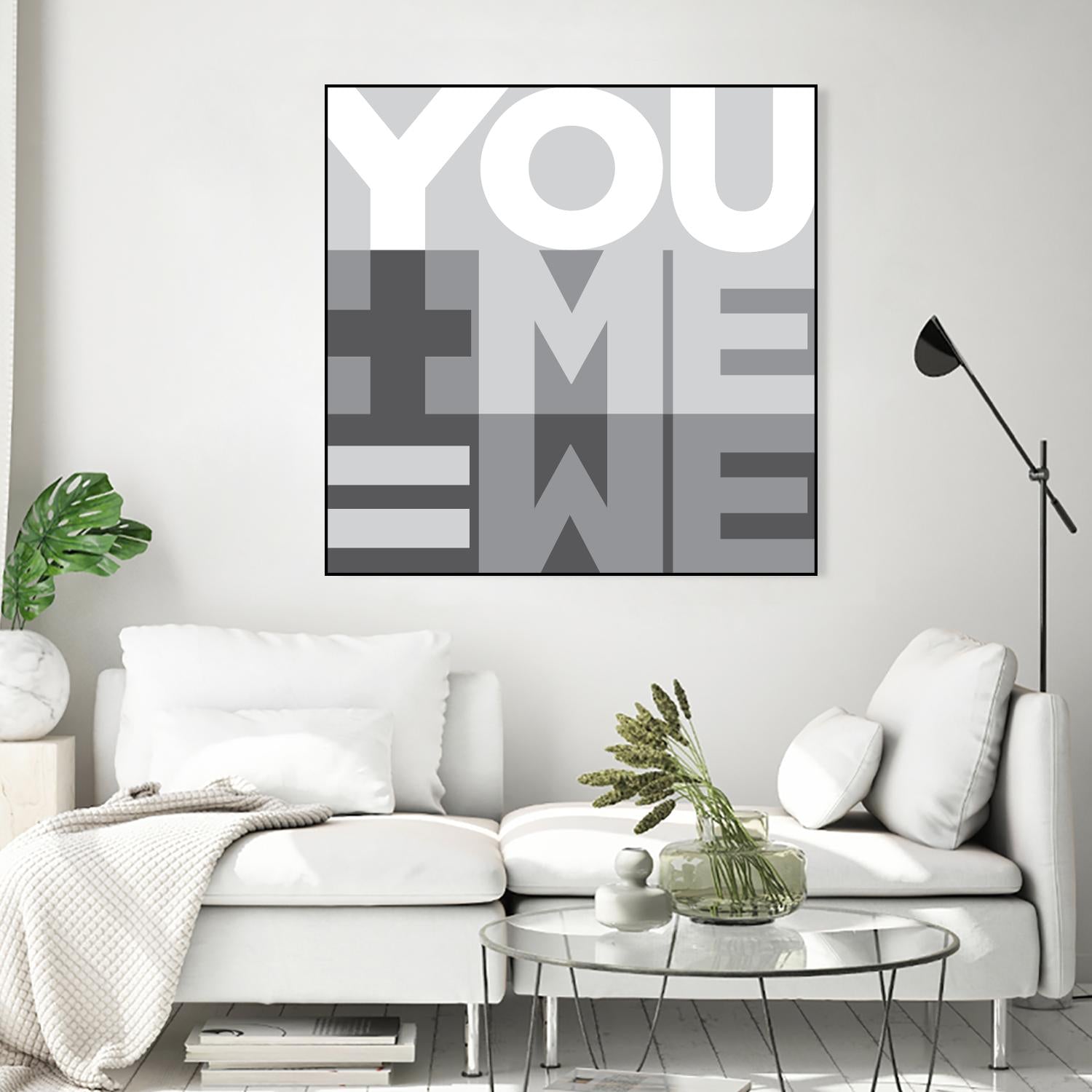 You Me We I by Parker Jones on GIANT ART - white contemporary