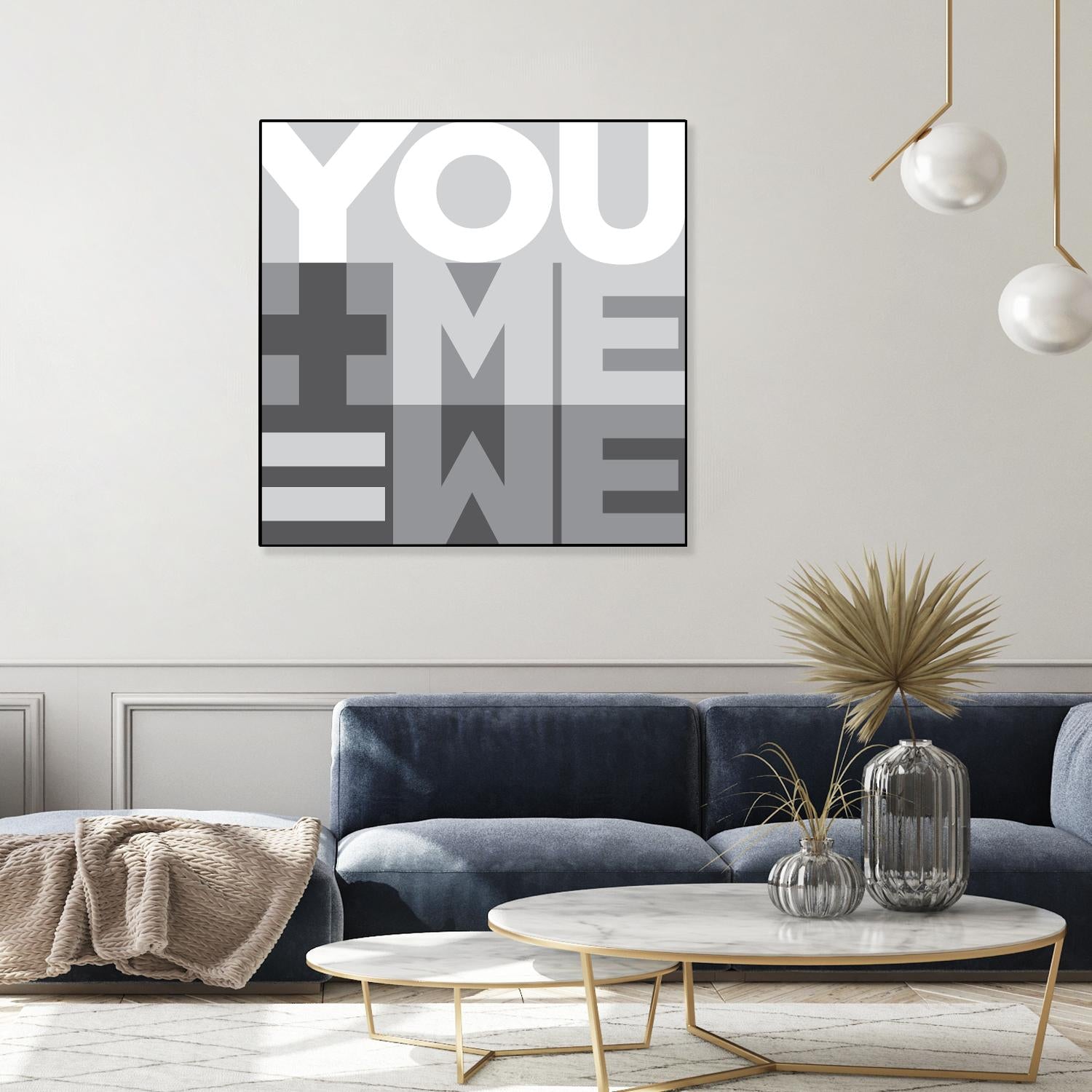 You Me We I by Parker Jones on GIANT ART - white contemporary