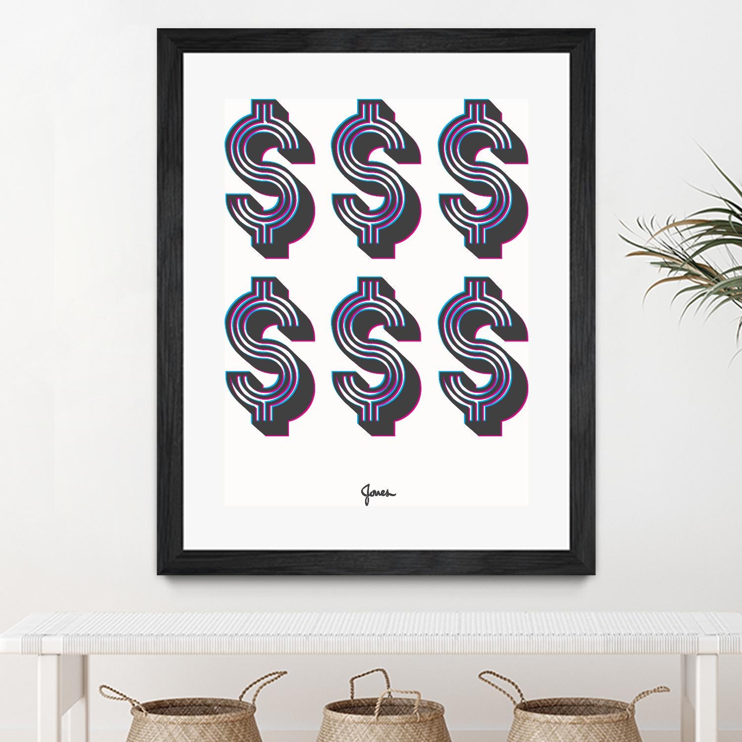 Money Money Money by Parker Jones on GIANT ART - white contemporary
