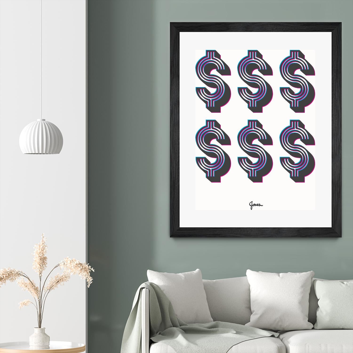 Money Money Money by Parker Jones on GIANT ART - white contemporary