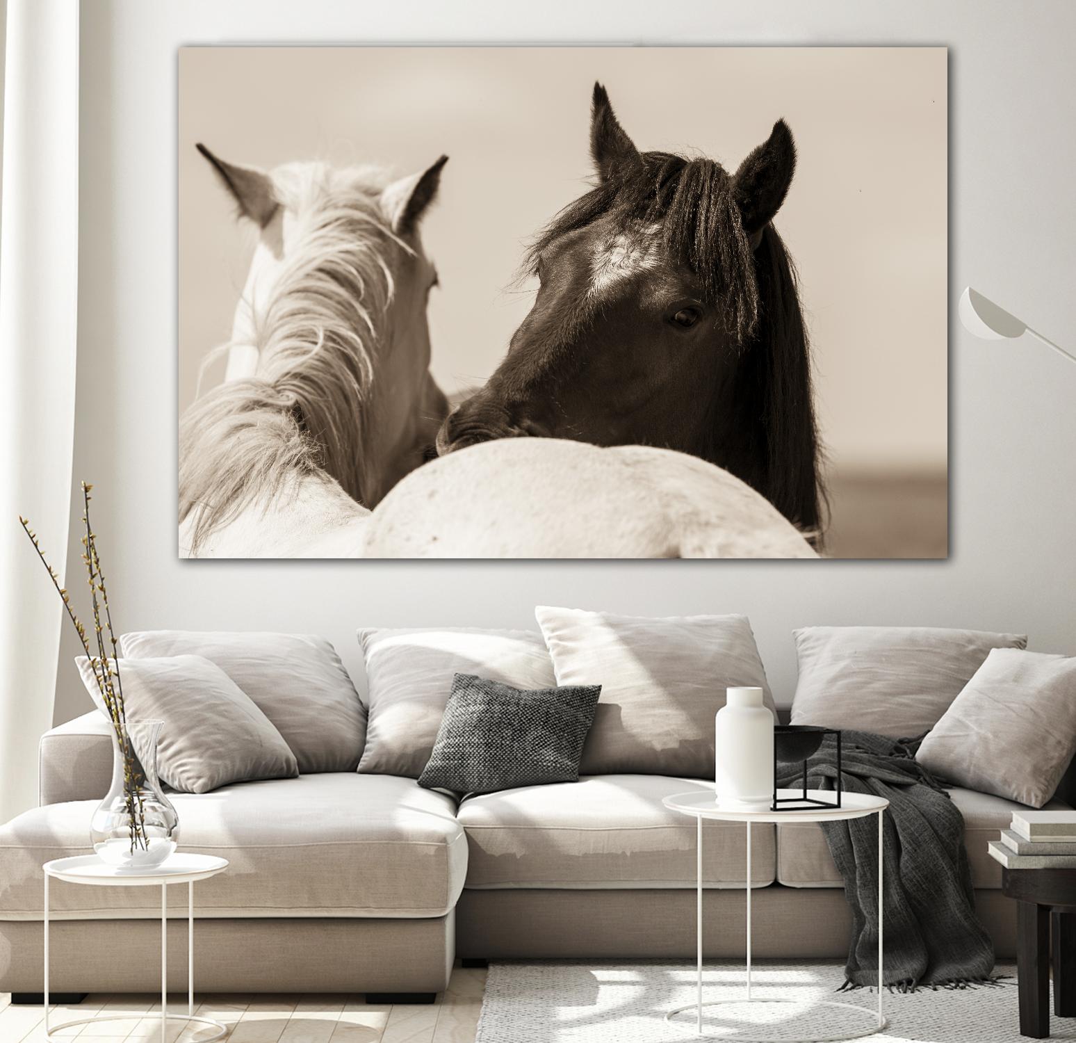 Nuzzles by Erle KaCee on GIANT ART - beige animals