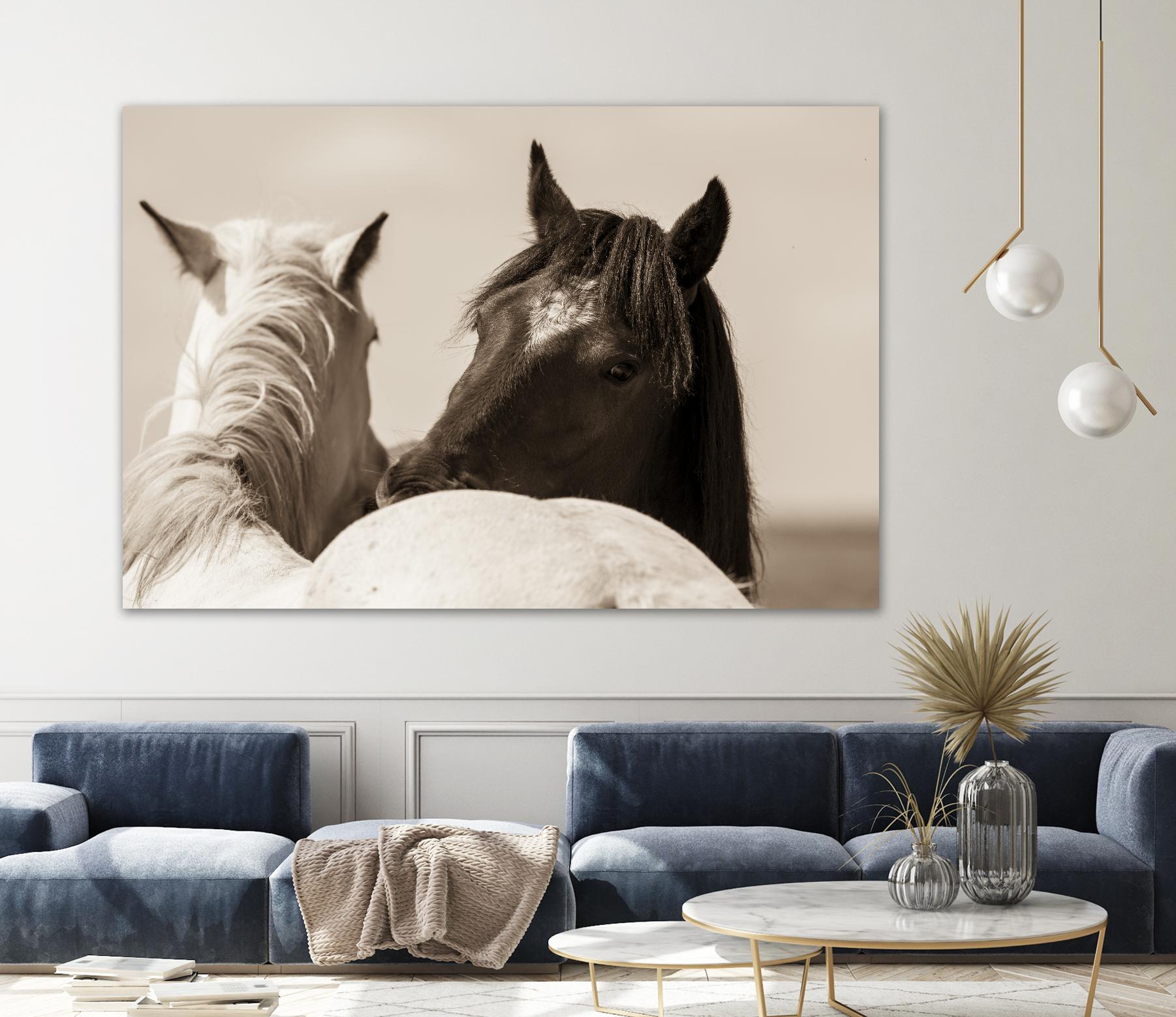 Nuzzles by Erle KaCee on GIANT ART - beige animals