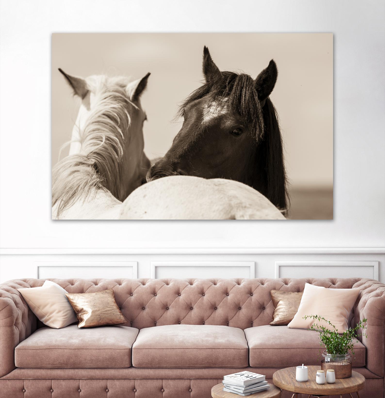 Nuzzles by Erle KaCee on GIANT ART - beige animals