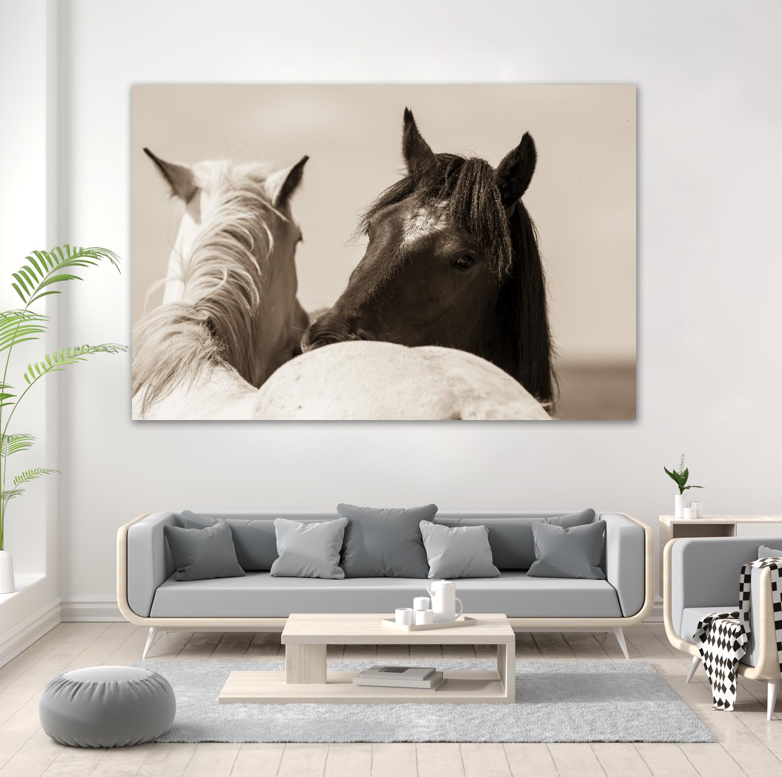 Nuzzles by Erle KaCee on GIANT ART - beige animals