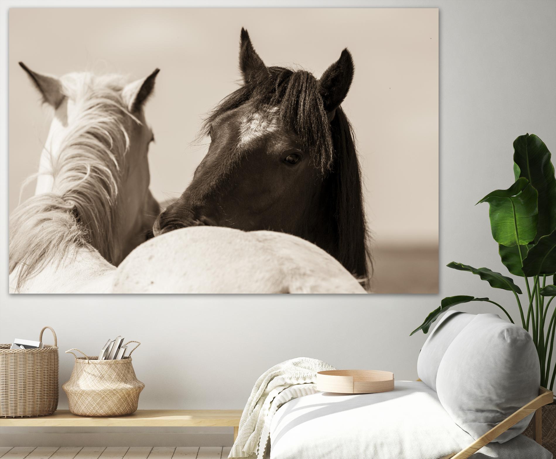 Nuzzles by Erle KaCee on GIANT ART - beige animals