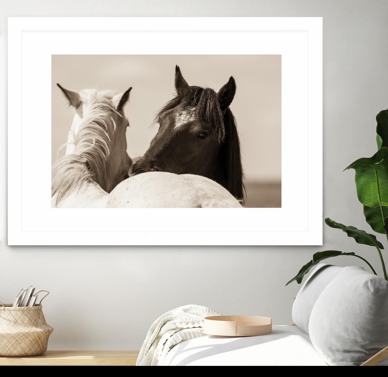 Nuzzles by Erle KaCee on GIANT ART - beige animals