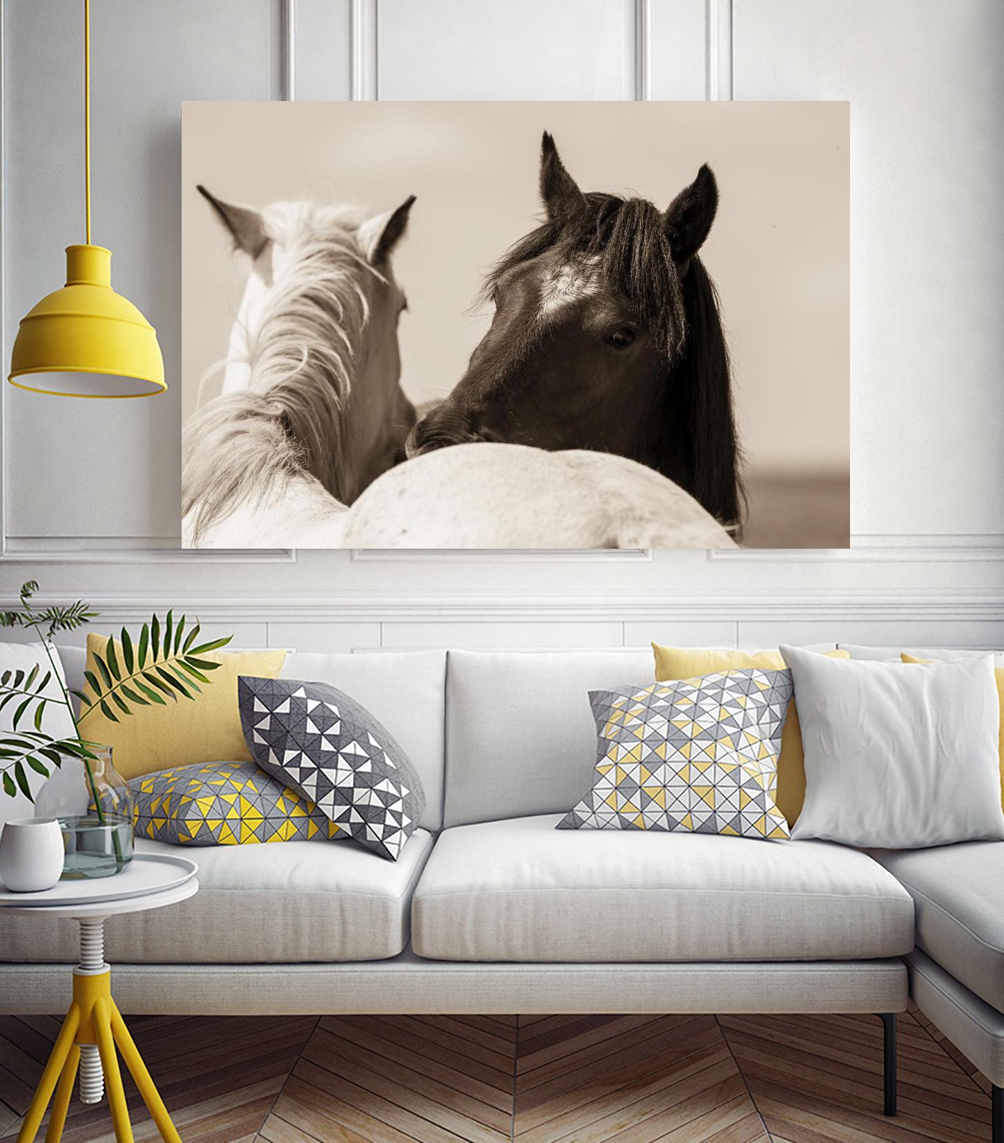 Nuzzles by Erle KaCee on GIANT ART - beige animals