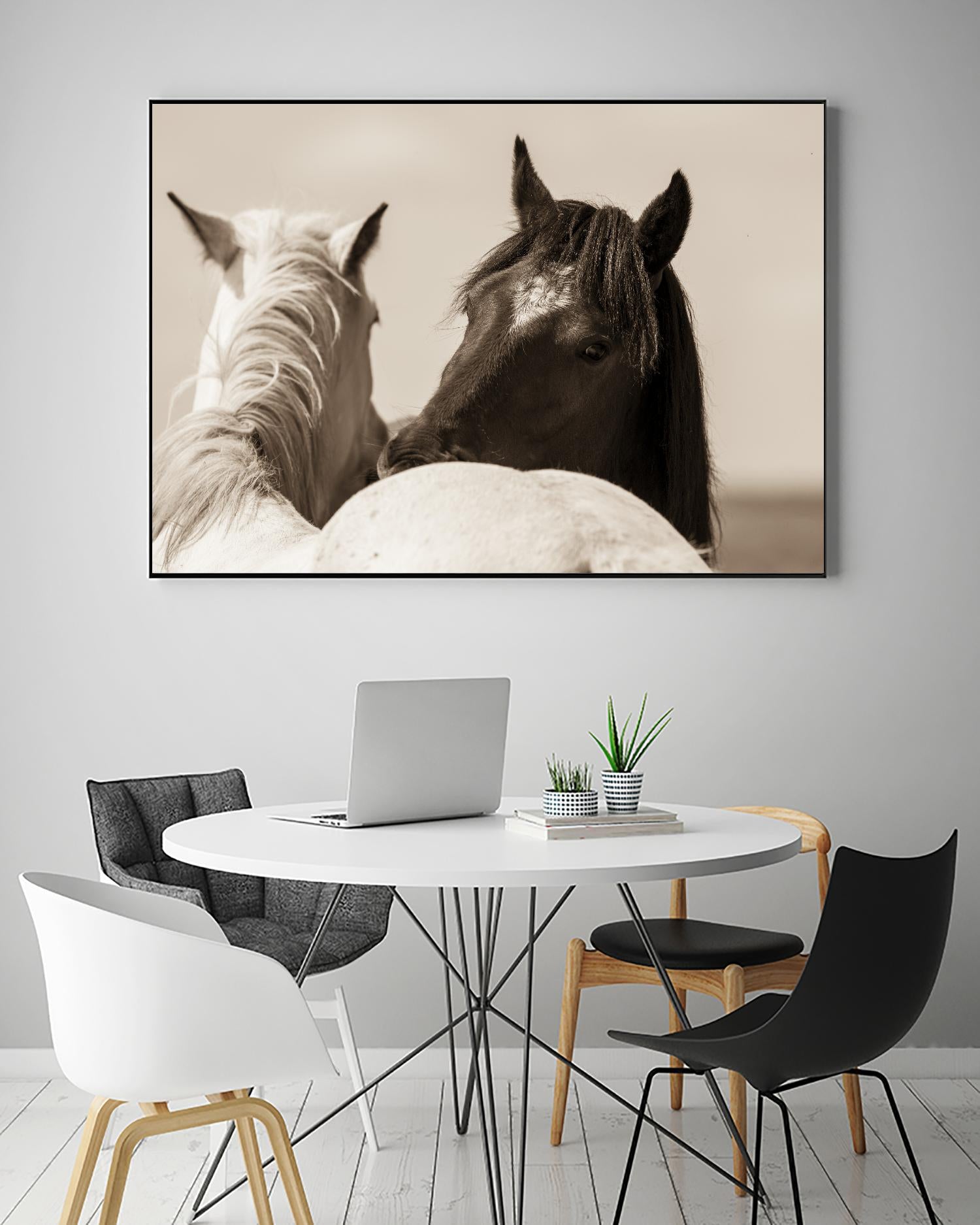 Nuzzles by Erle KaCee on GIANT ART - beige animals