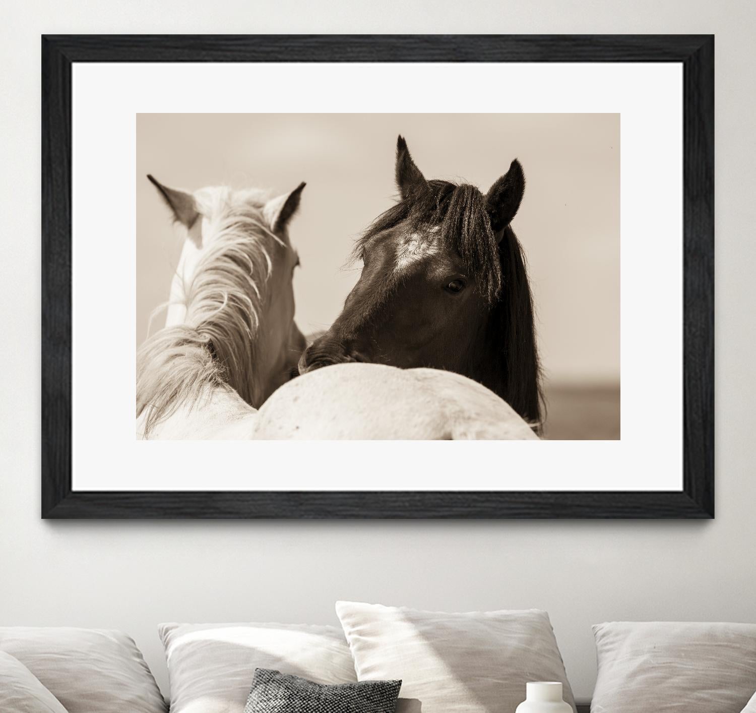 Nuzzles by Erle KaCee on GIANT ART - beige animals