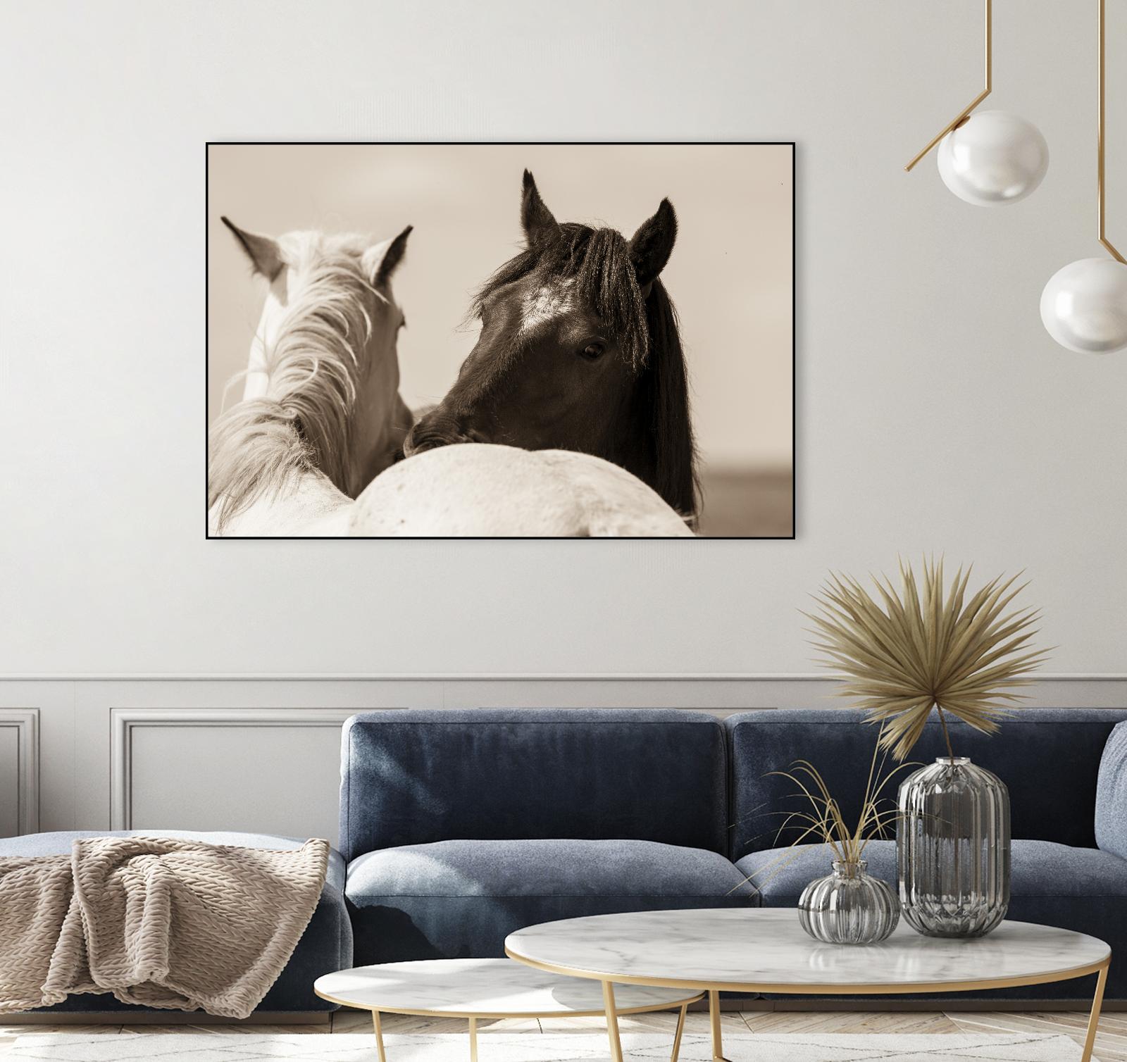 Nuzzles by Erle KaCee on GIANT ART - beige animals