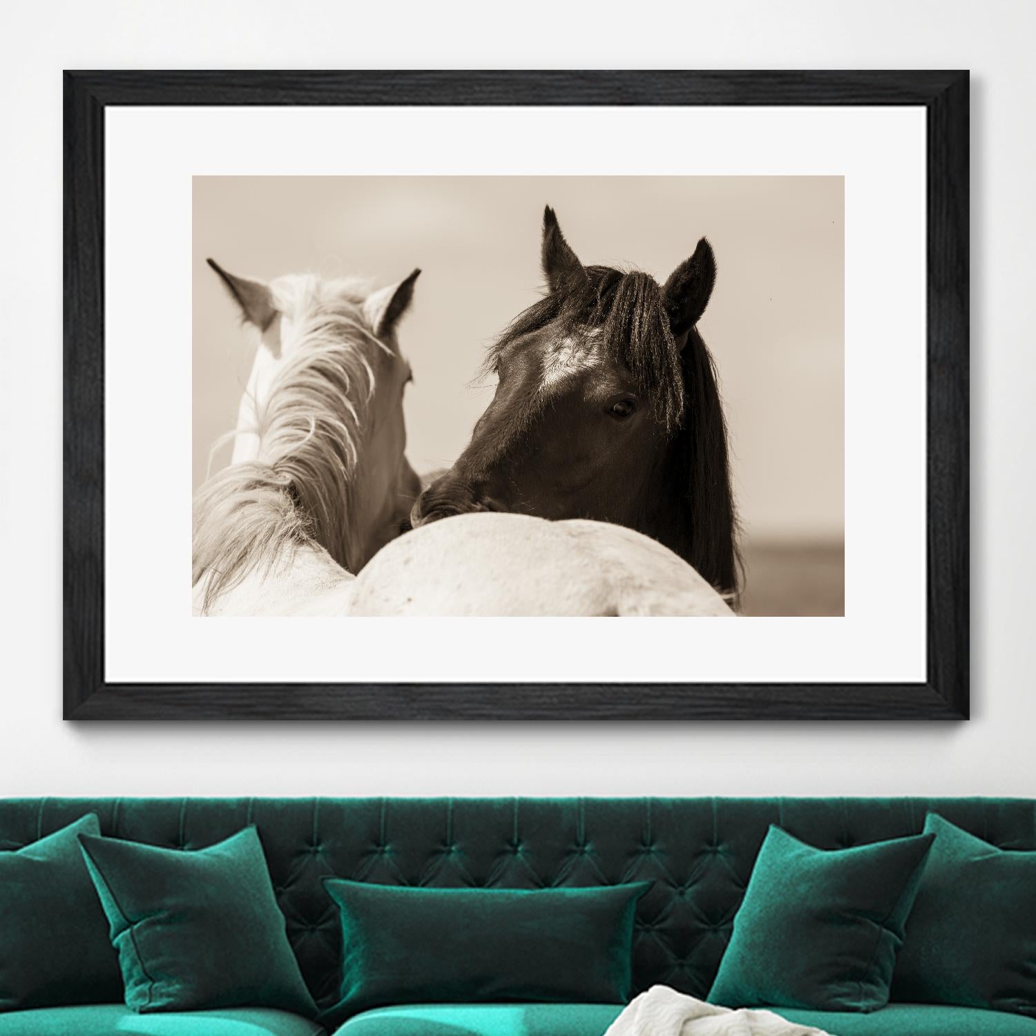 Nuzzles by Erle KaCee on GIANT ART - beige animals