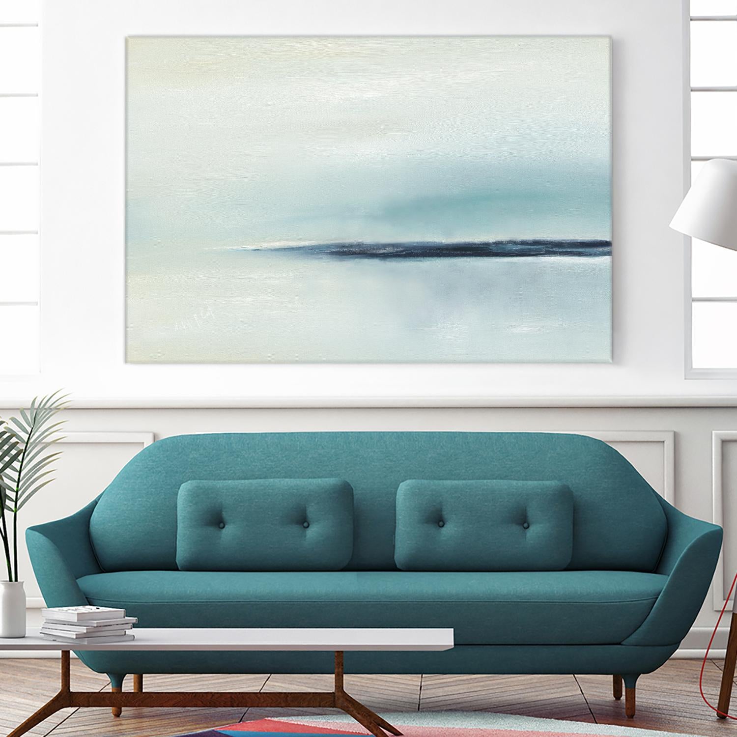 Stillness by Michele Gort on GIANT ART - beige abstract