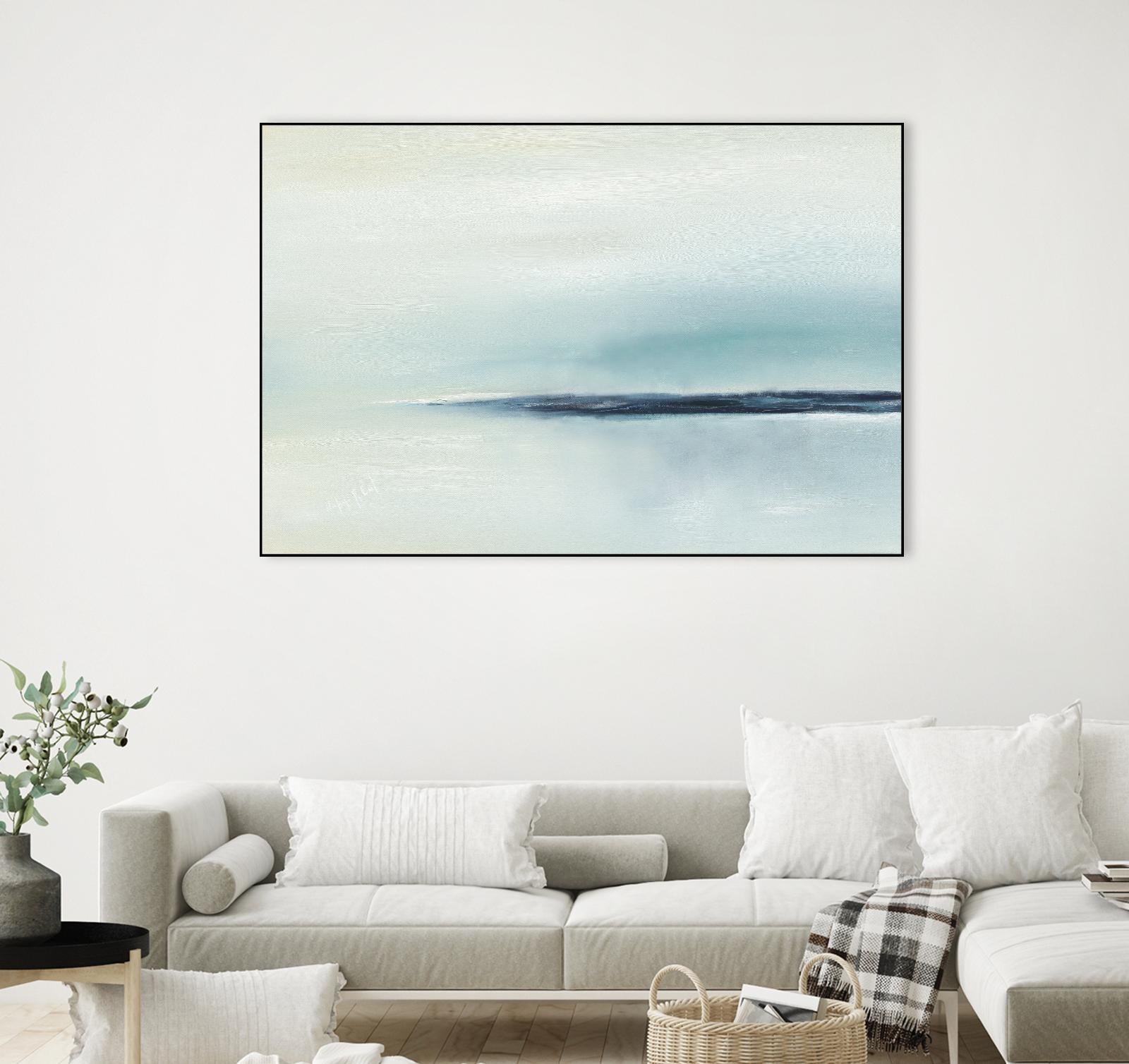 Stillness by Michele Gort on GIANT ART - beige abstract