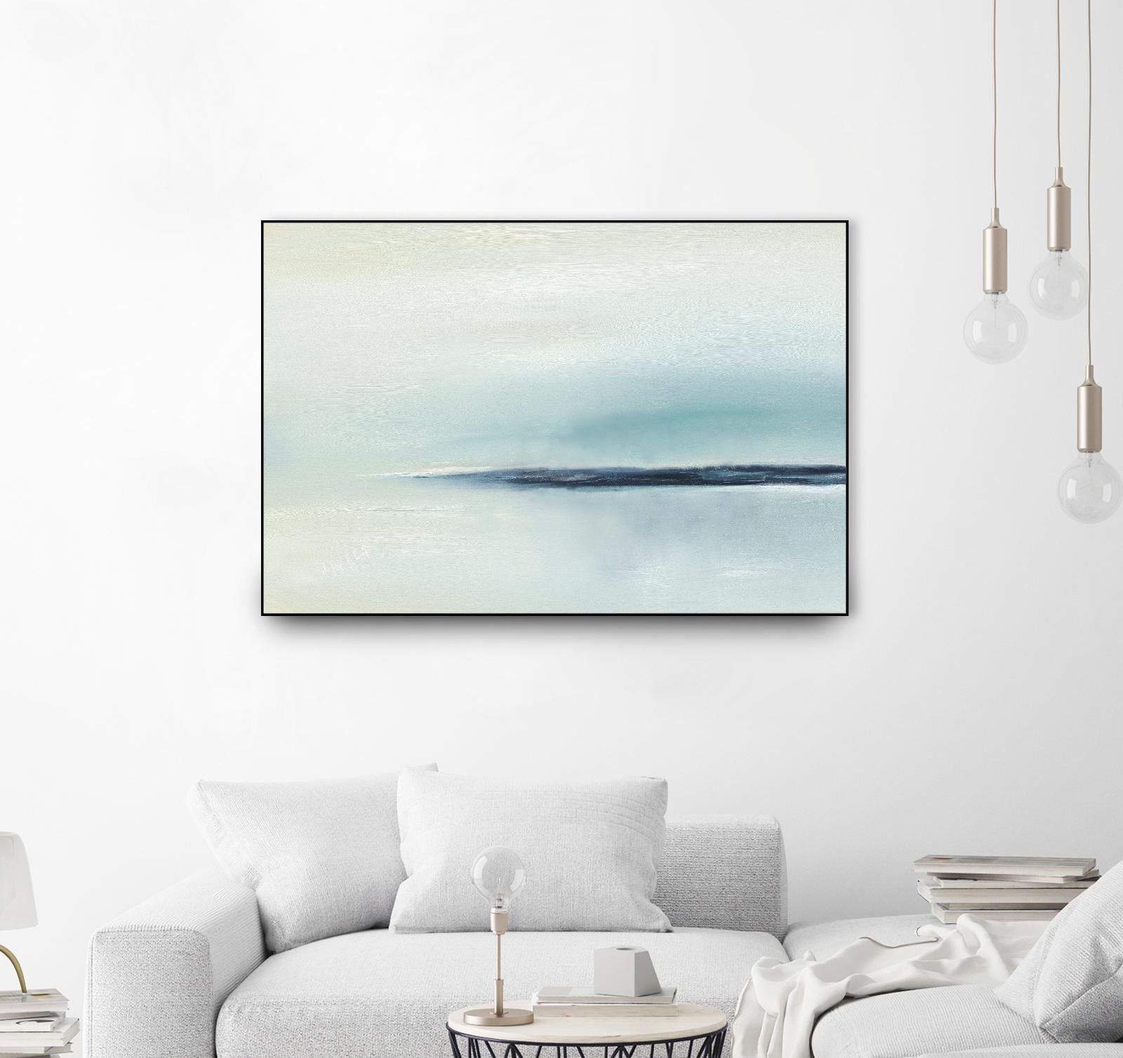 Stillness by Michele Gort on GIANT ART - beige abstract