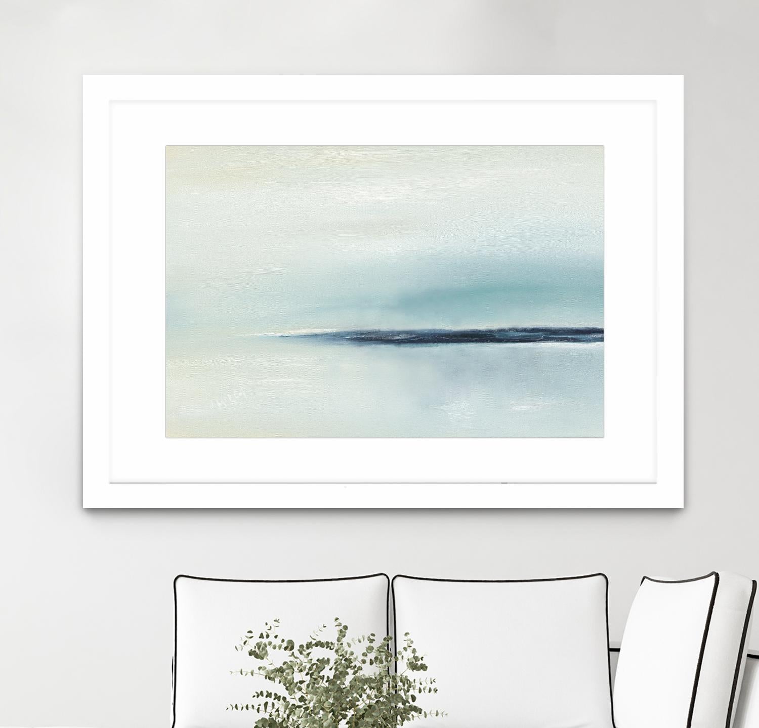 Stillness by Michele Gort on GIANT ART - beige abstract