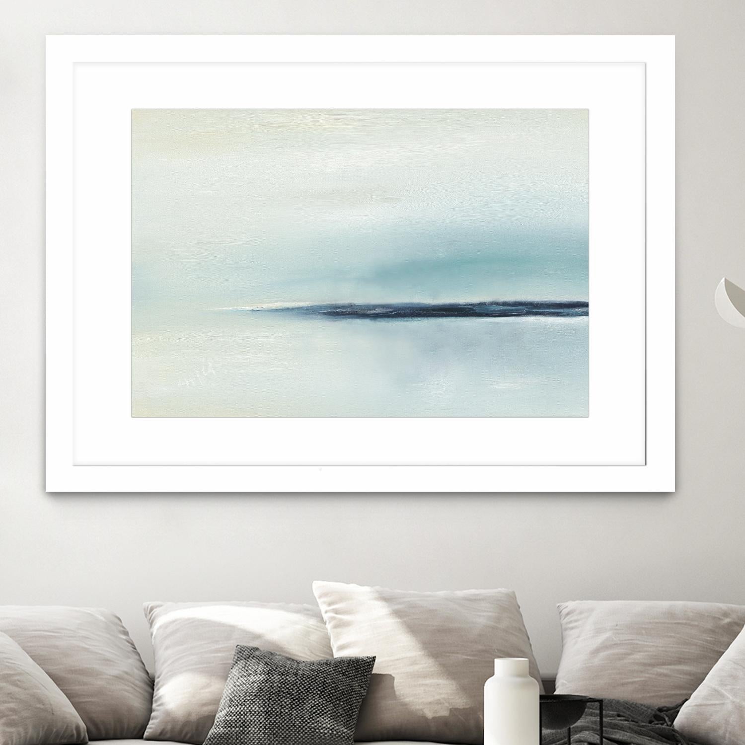 Stillness by Michele Gort on GIANT ART - beige abstract