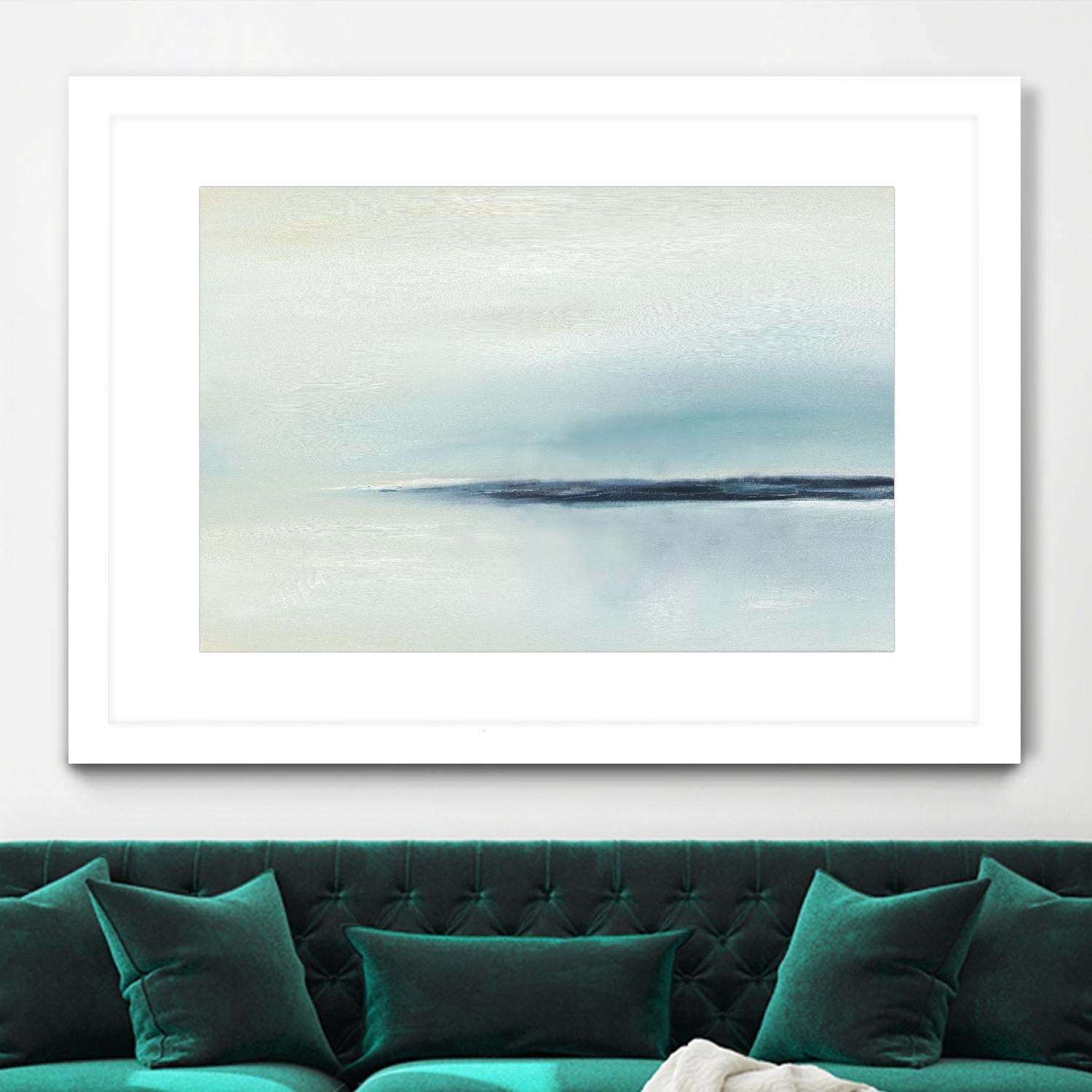 Stillness by Michele Gort on GIANT ART - beige abstract