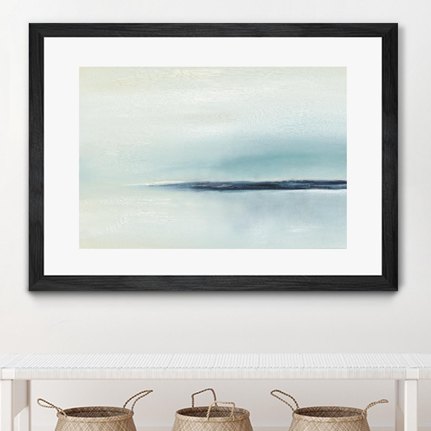 Stillness by Michele Gort on GIANT ART - beige abstract