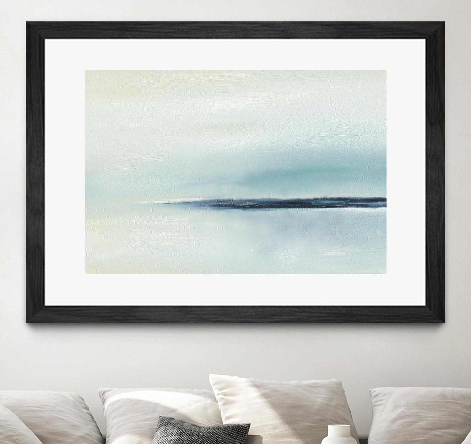 Stillness by Michele Gort on GIANT ART - beige abstract