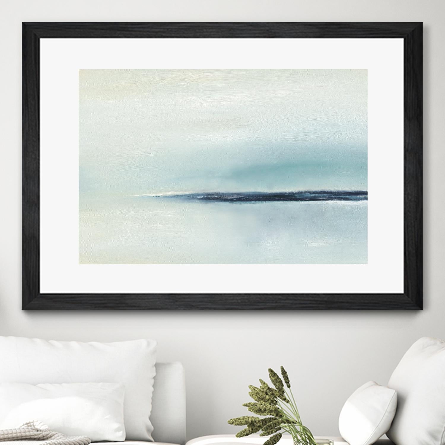 Stillness by Michele Gort on GIANT ART - beige abstract