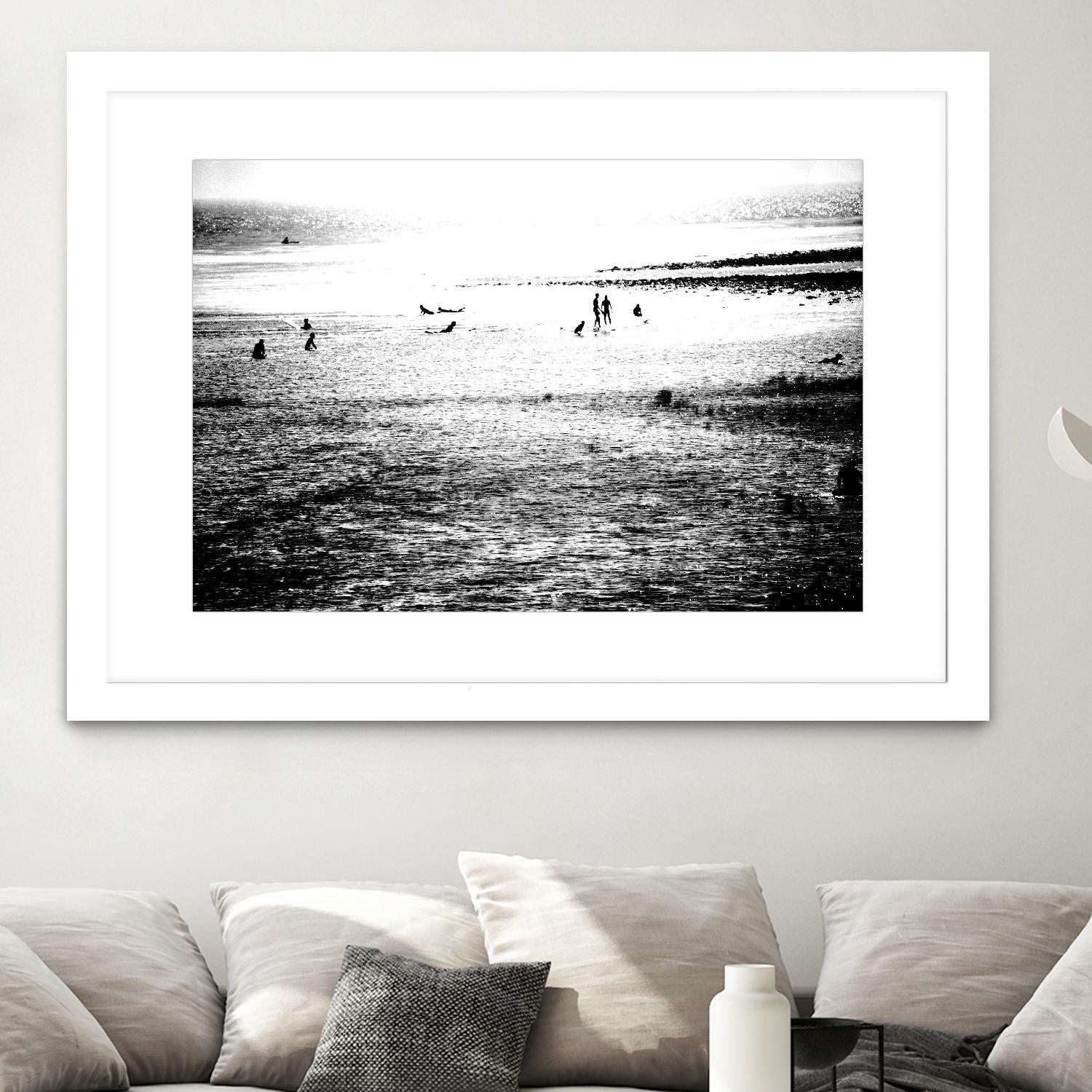 Beach Day by Kyle on GIANT ART - white photo art