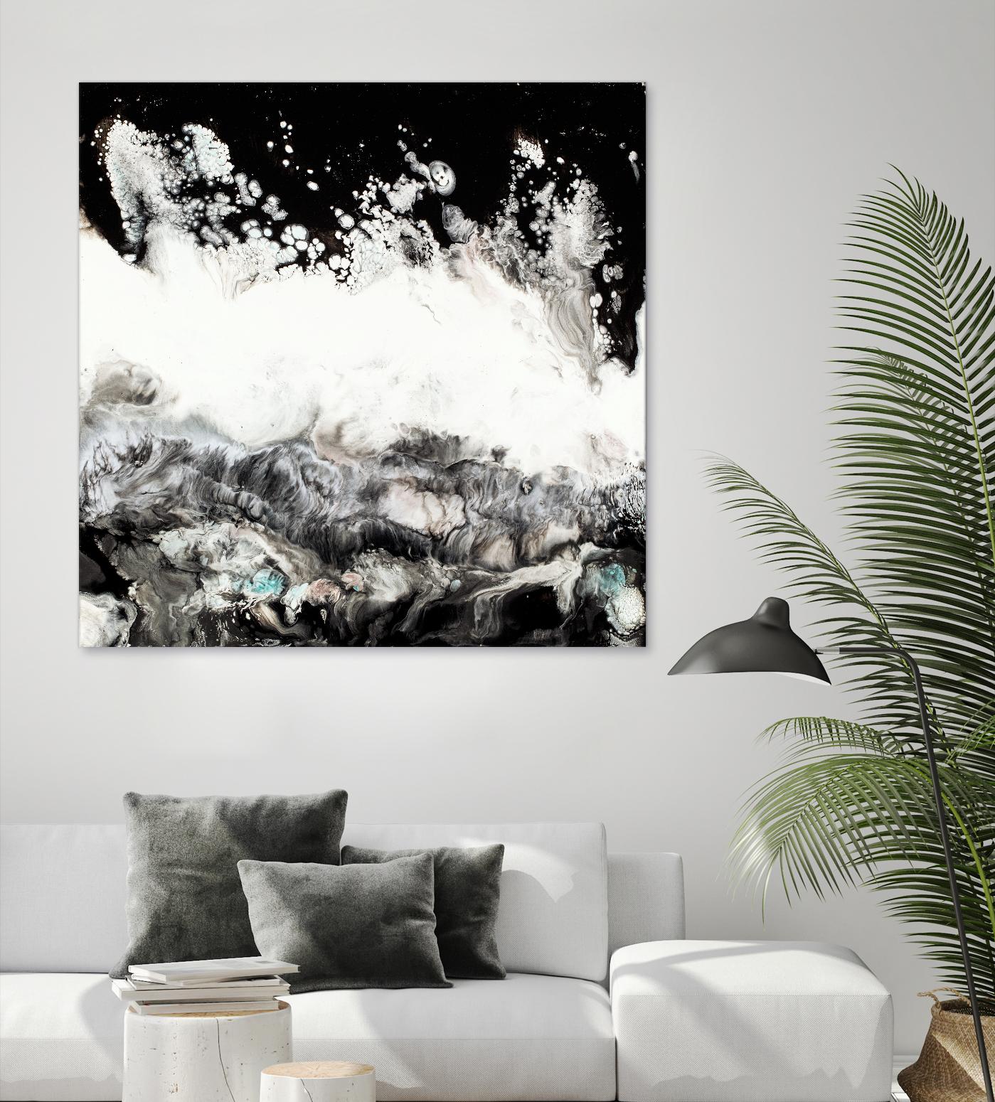 Notions by Corrie LaVelle on GIANT ART - white abstract