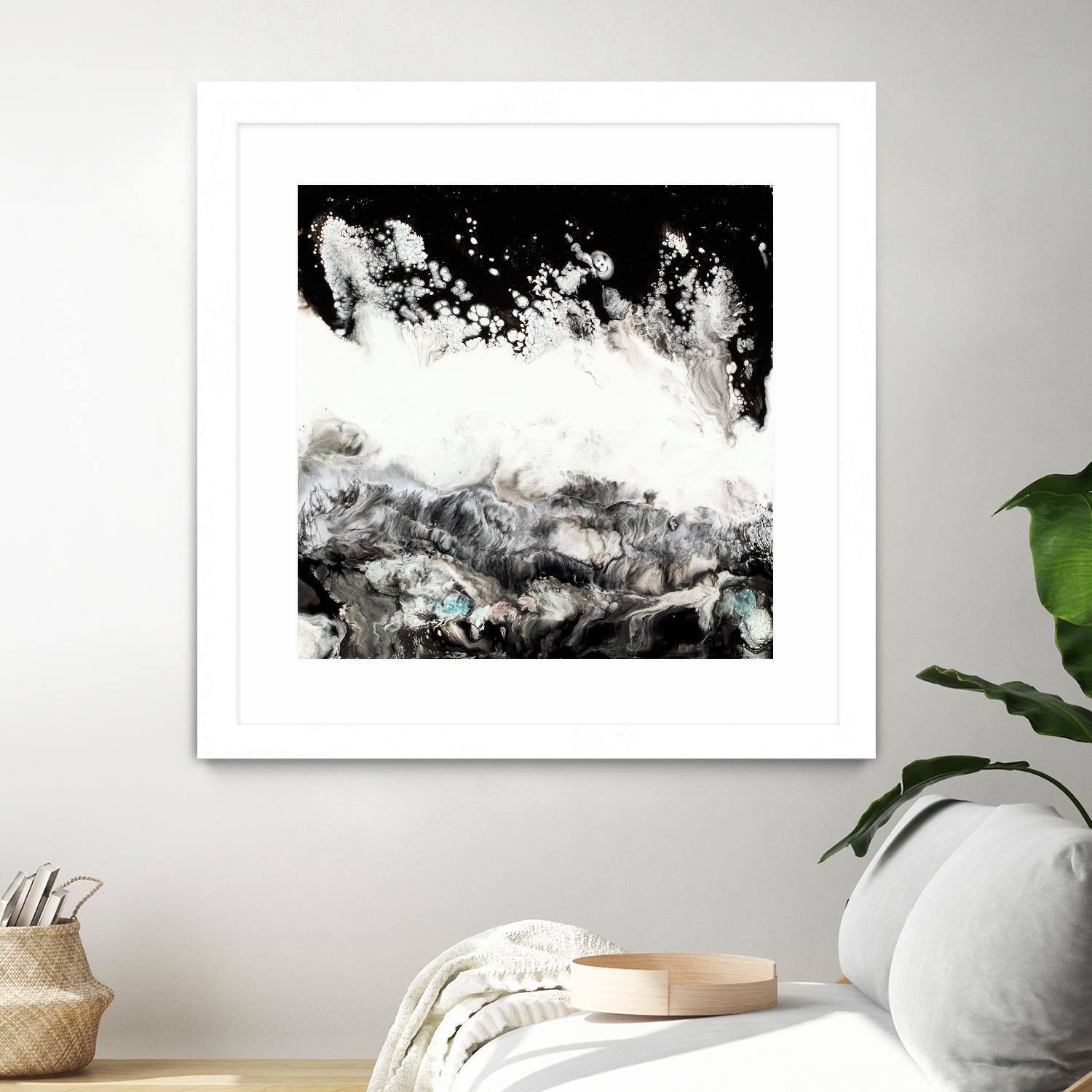 Notions by Corrie LaVelle on GIANT ART - white abstract