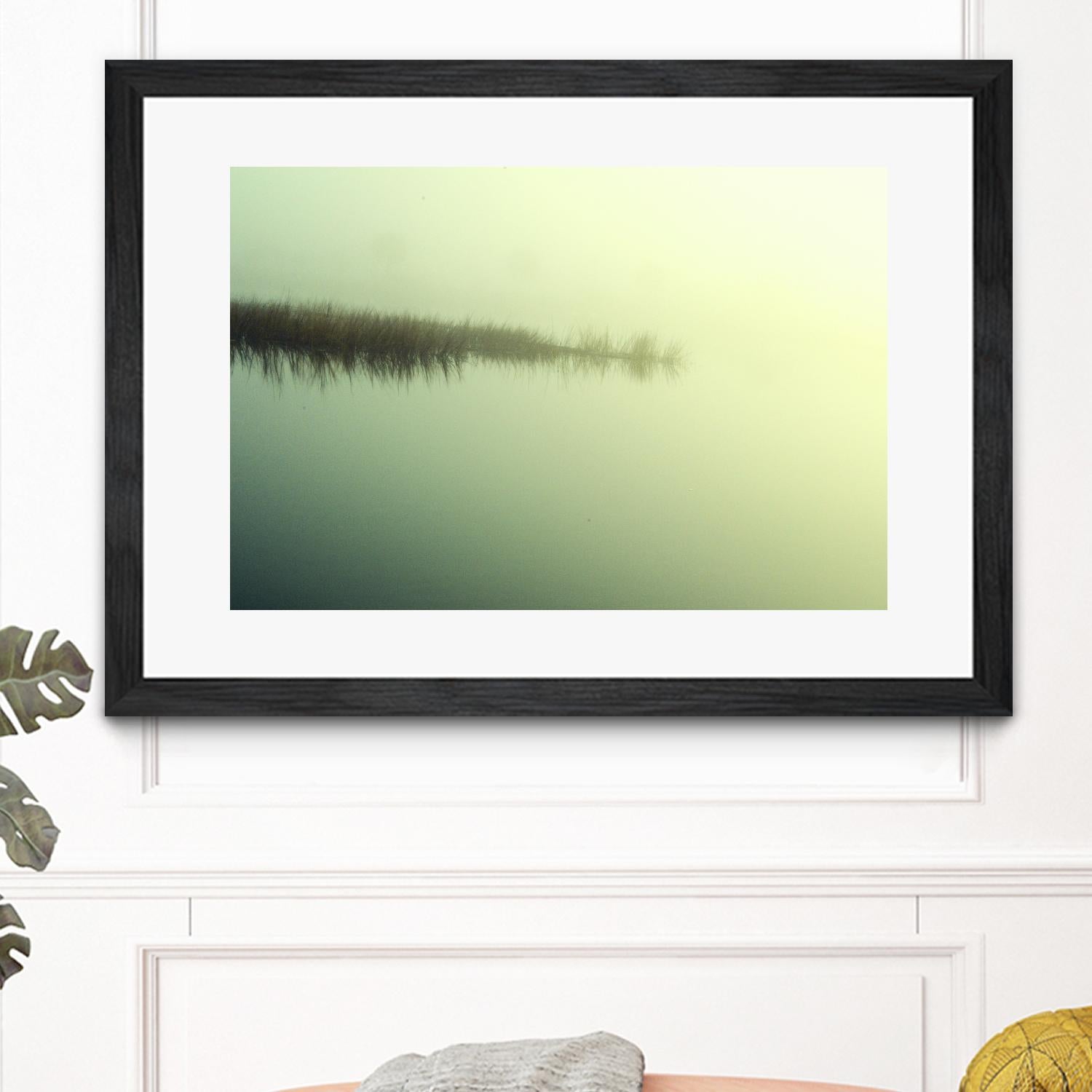 Peaceful Morning by Lori Prenner on GIANT ART - green landscape