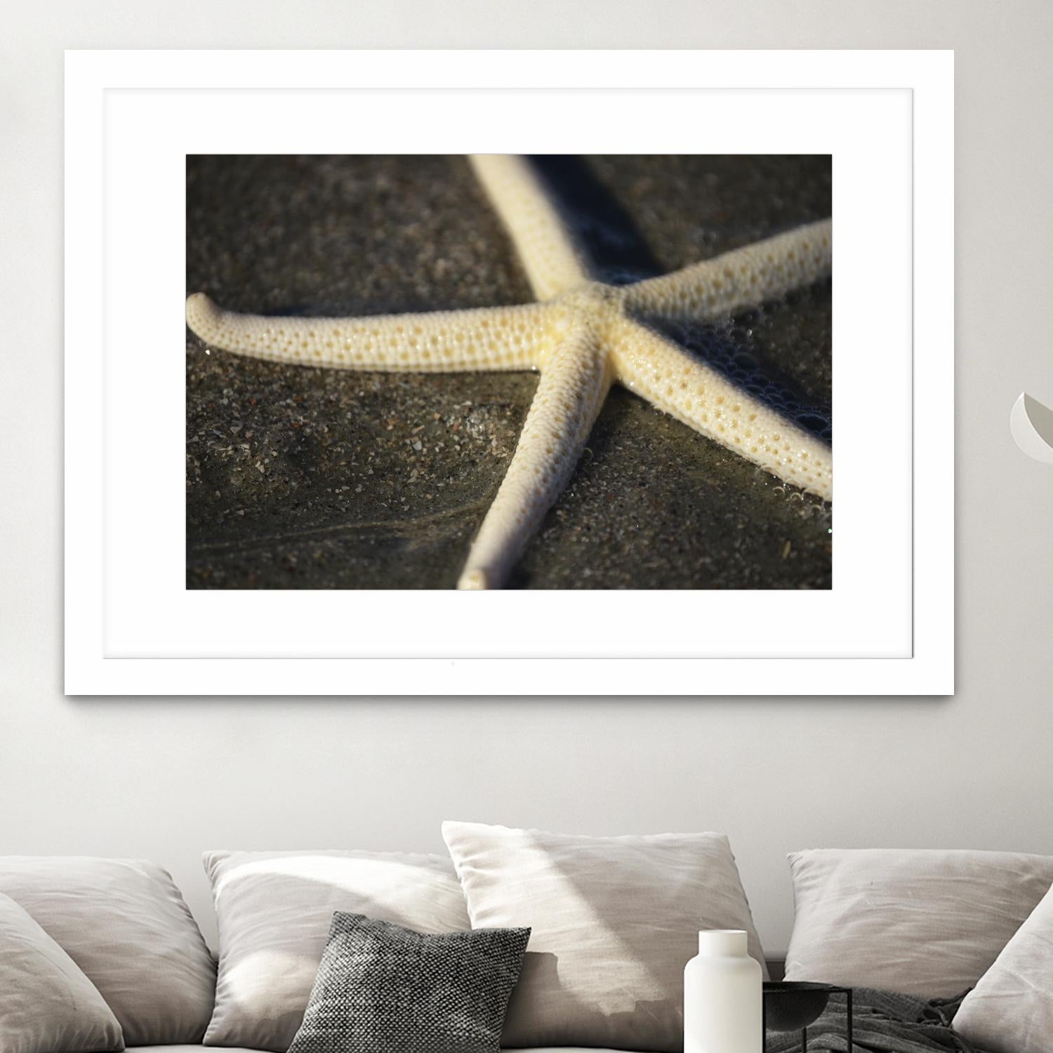 Starfish by Lori Prenner on GIANT ART - beige costal étoile de mer