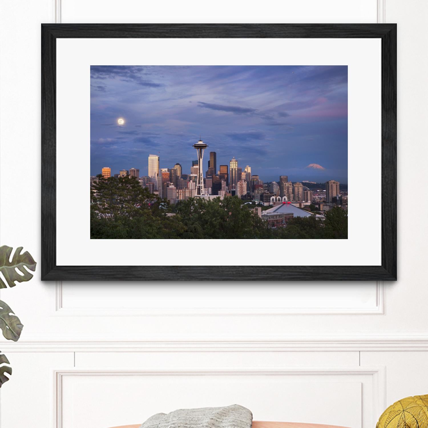 Skyview by Aaron Matheson on GIANT ART - green city scene