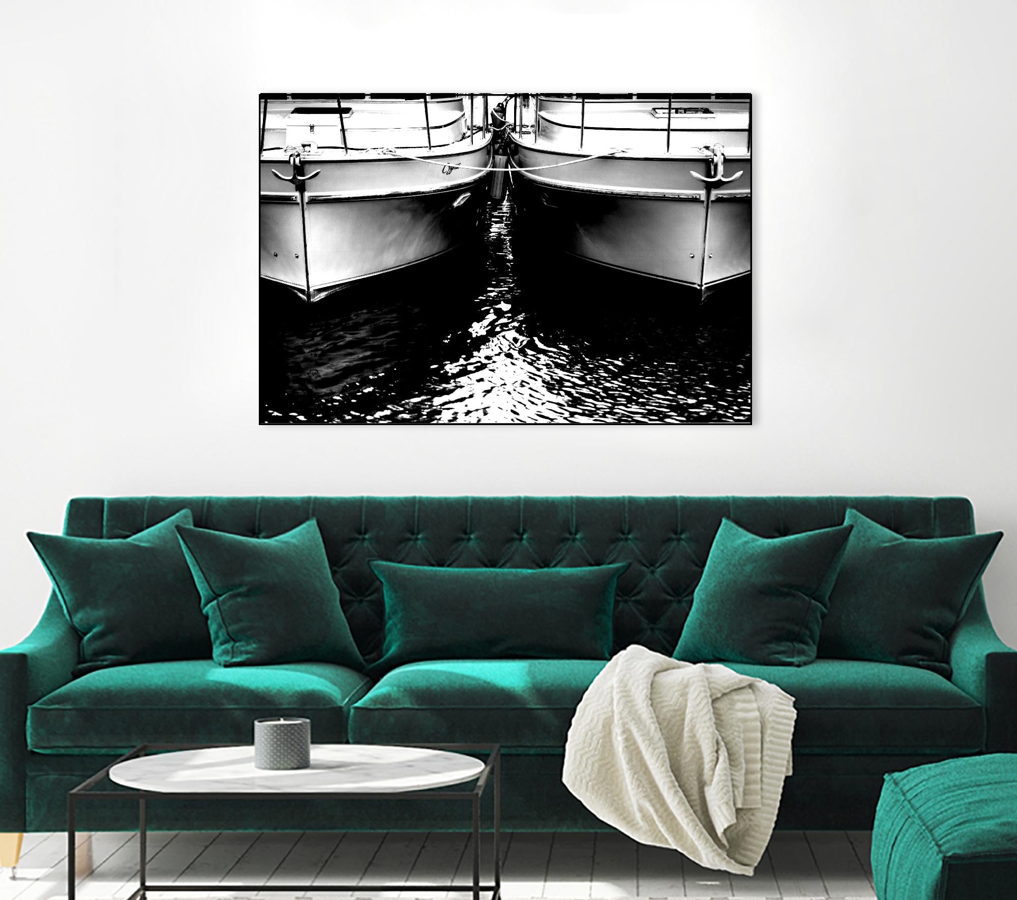 Waiting our Turn by Aaron Matheson on GIANT ART - white nautical