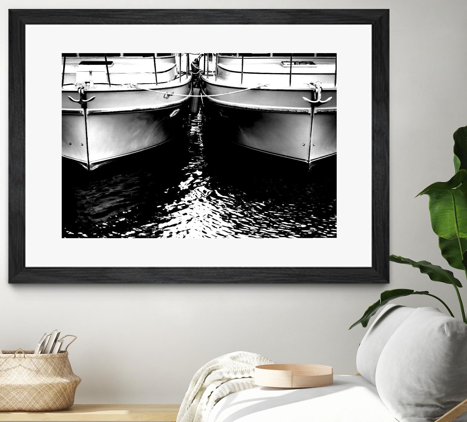 Waiting our Turn by Aaron Matheson on GIANT ART - white nautical