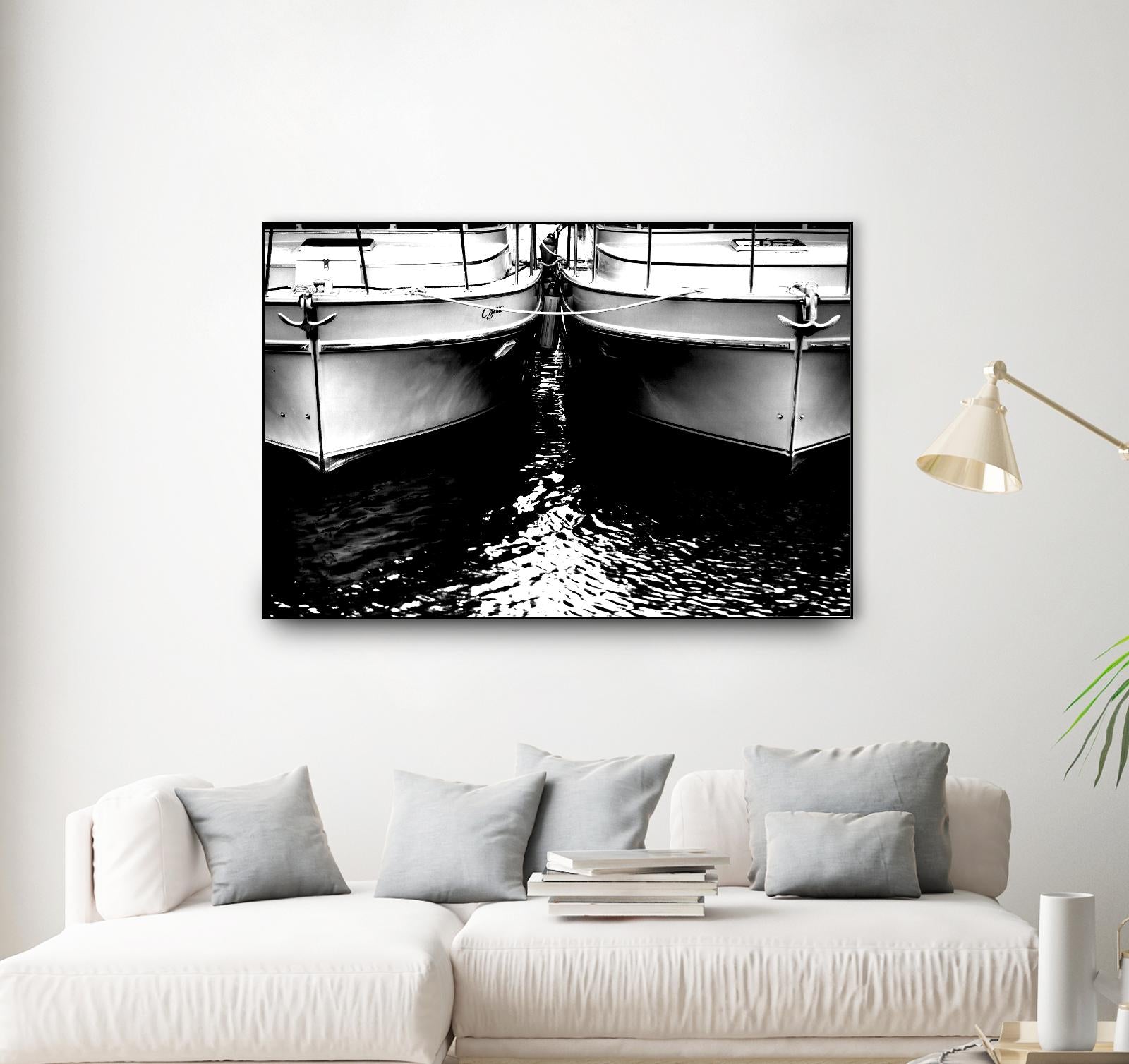 Waiting our Turn by Aaron Matheson on GIANT ART - white nautical