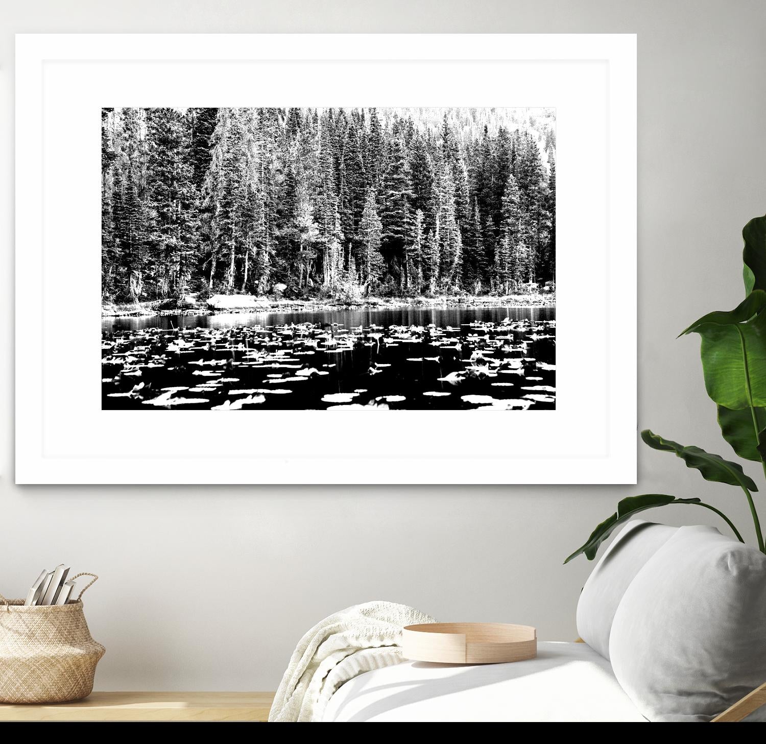 Green Dreams by Aaron Matheson on GIANT ART - white landscape