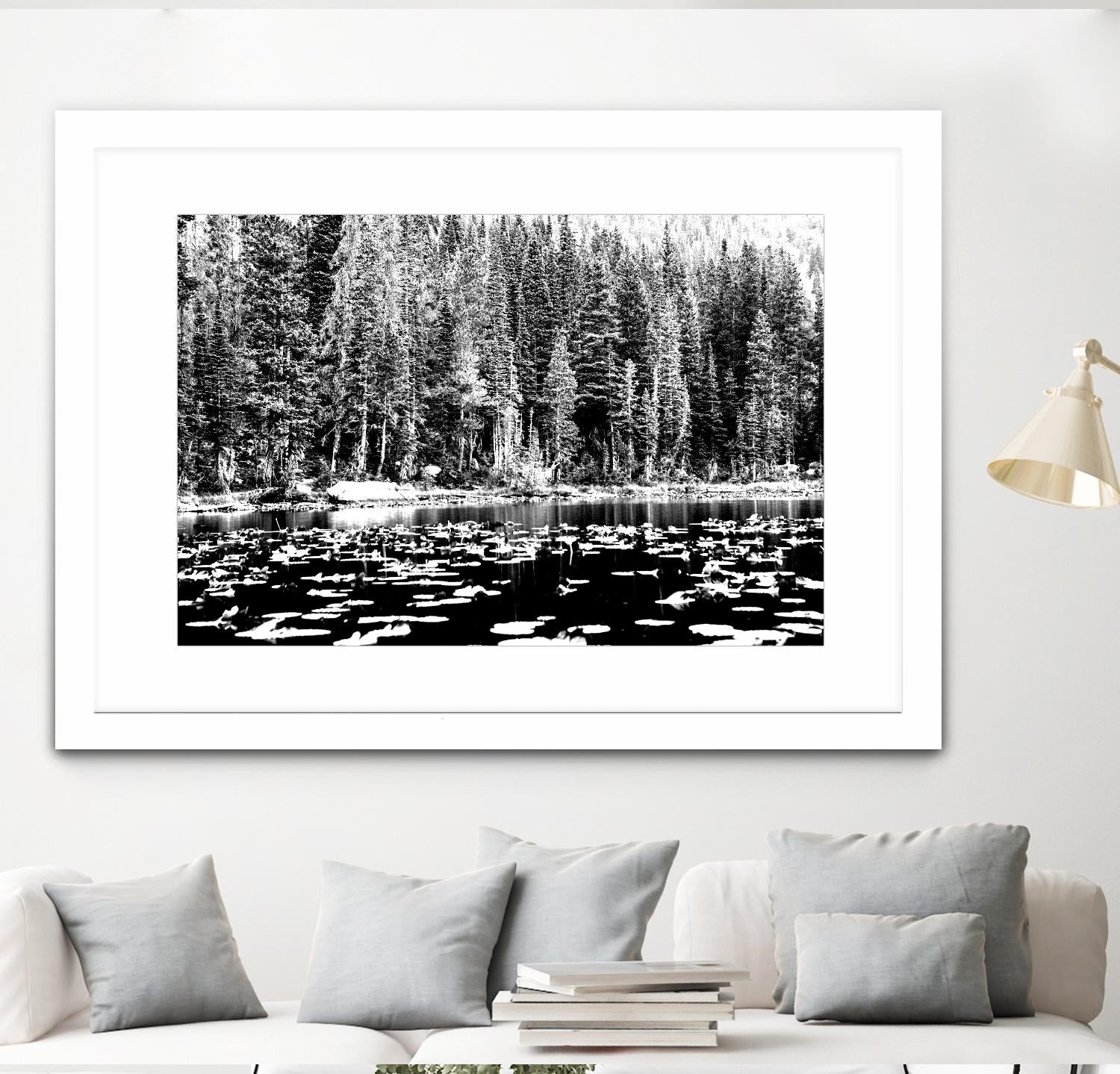 Green Dreams by Aaron Matheson on GIANT ART - white landscape