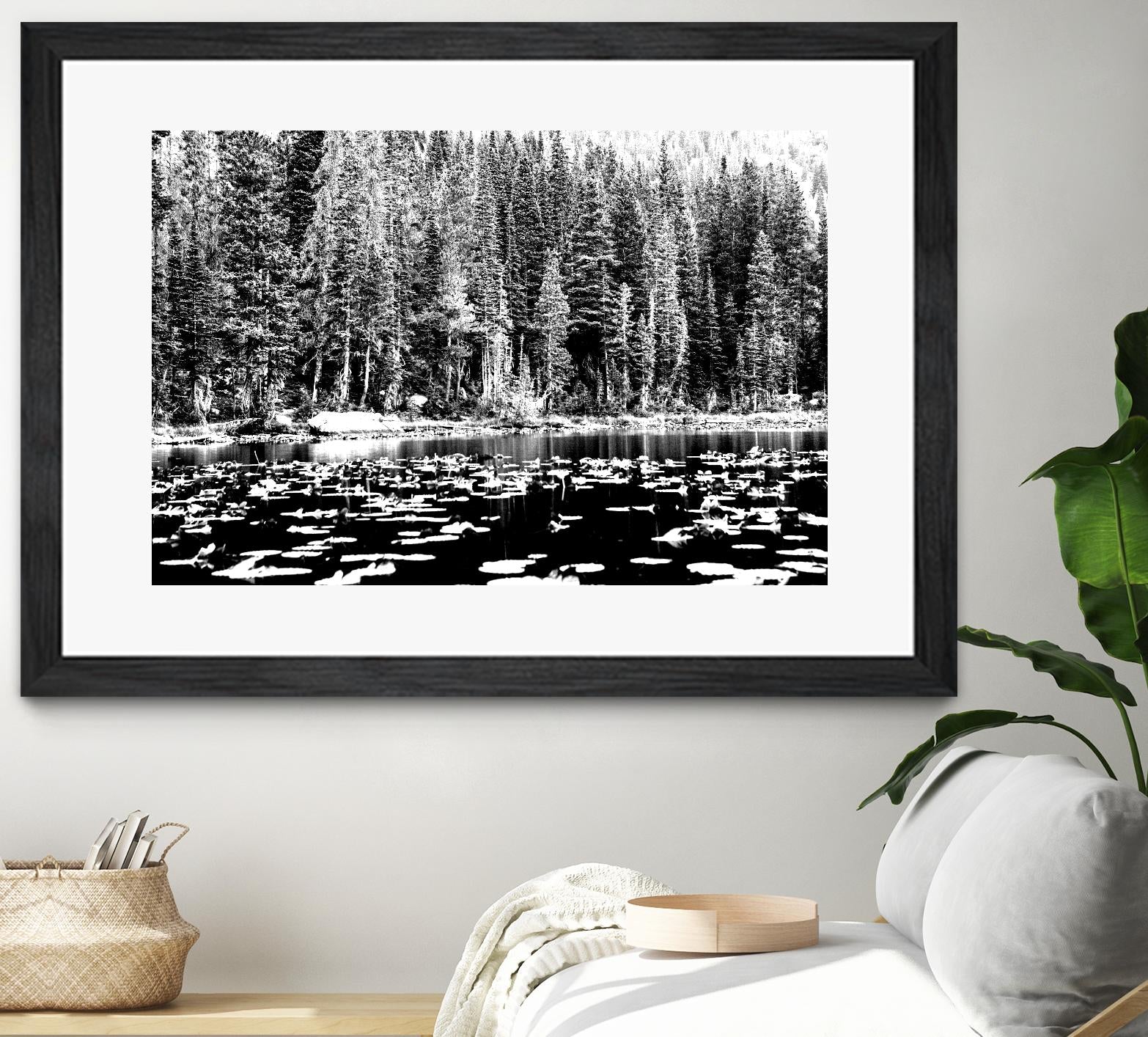 Green Dreams by Aaron Matheson on GIANT ART - white landscape